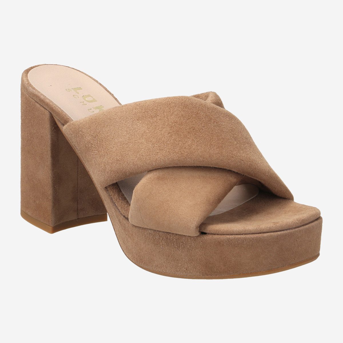 Lüke Schuhe Lüke Schuhe MELODY CUOIO, Sandaletten, Beige, Damen Sandalette
