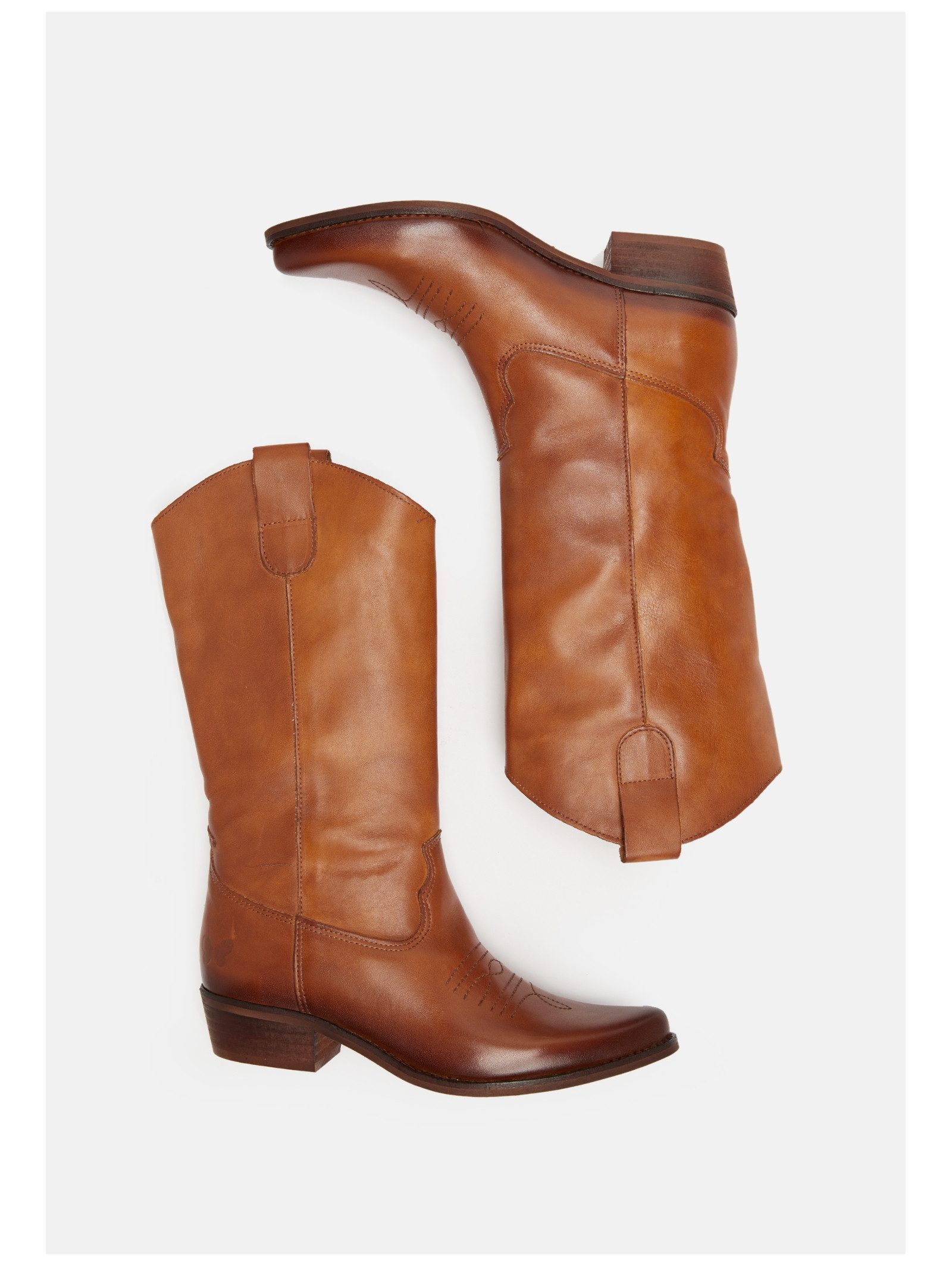Felmini Stiefel Leder Bikerboots