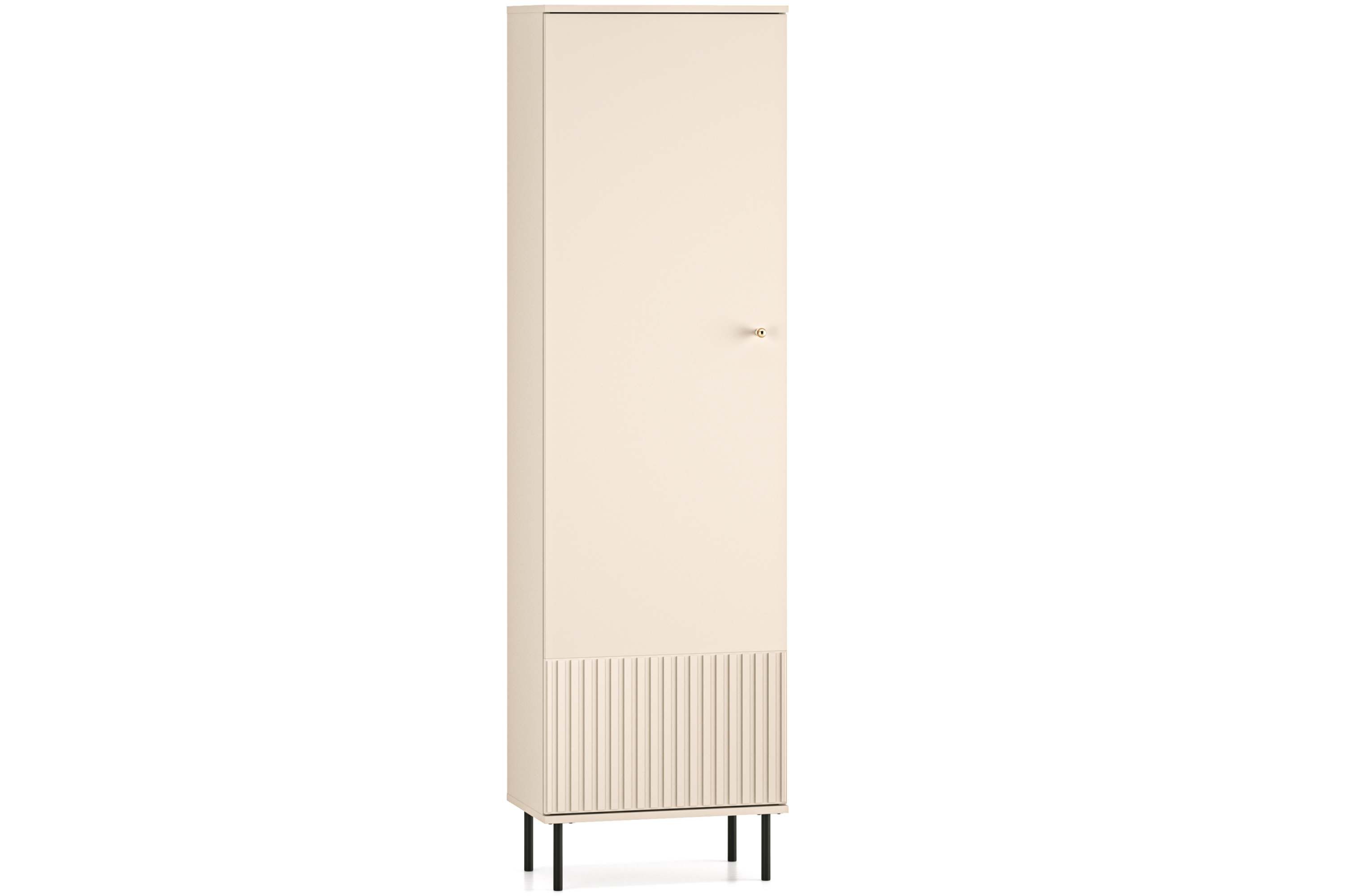 KONSIMO® Drehtürenschrank DROMA Hochschrank, hergestellt in der EU, Goldgri günstig online kaufen