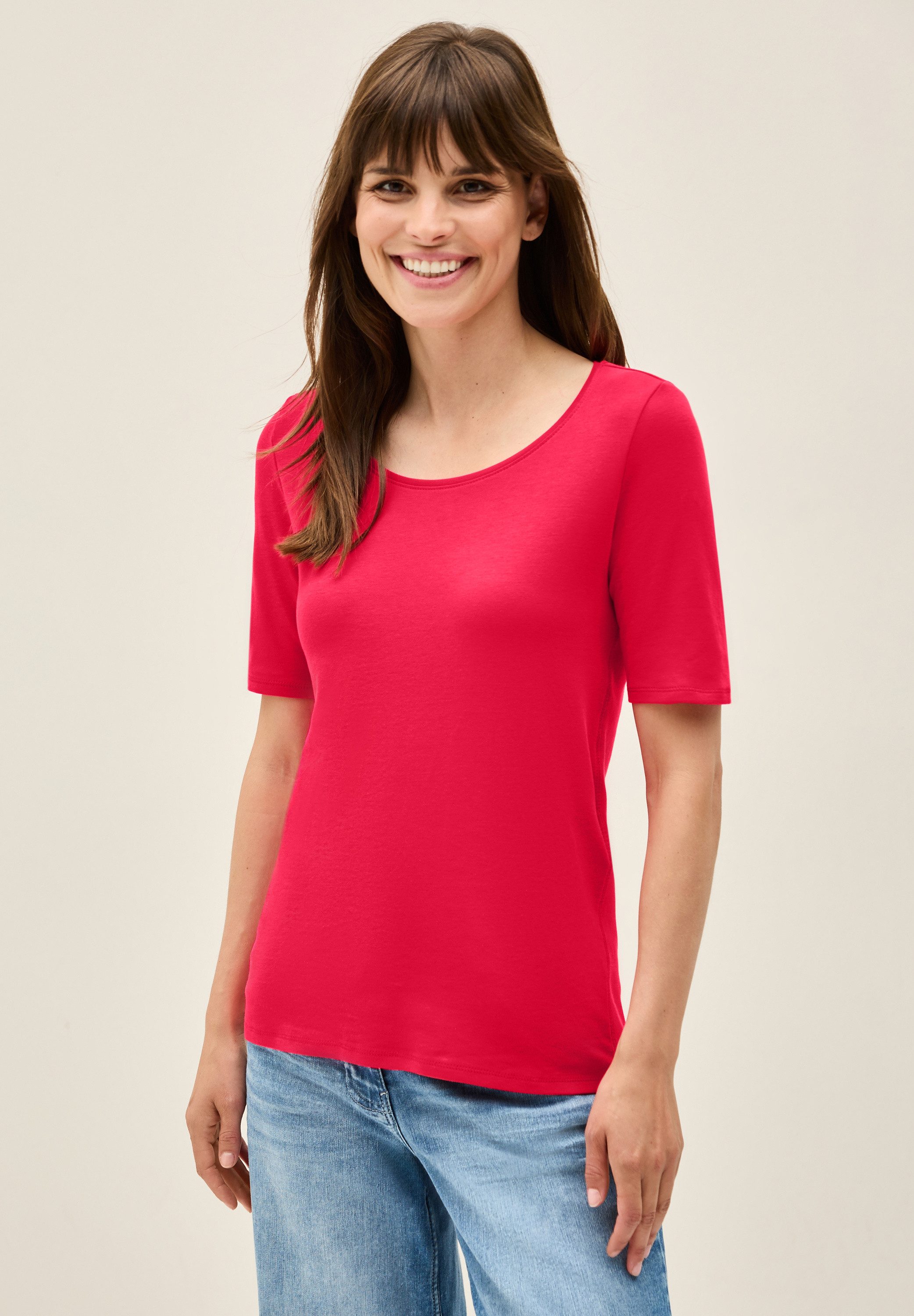 CECIL T-Shirt Style LENA mit klassischem günstig online kaufen