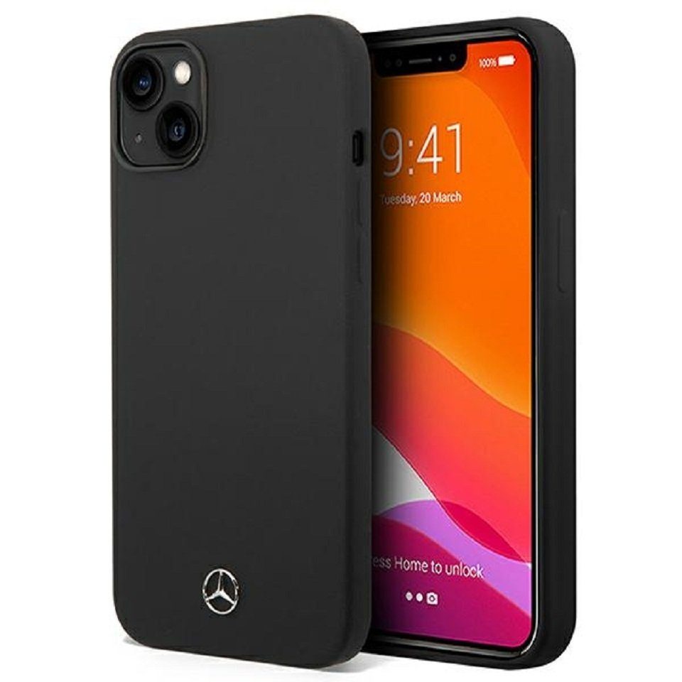 Mercedes Handyhülle »Case Silikon schwarz Stern Logo iPhone 14 Plus« online kaufen OTTO