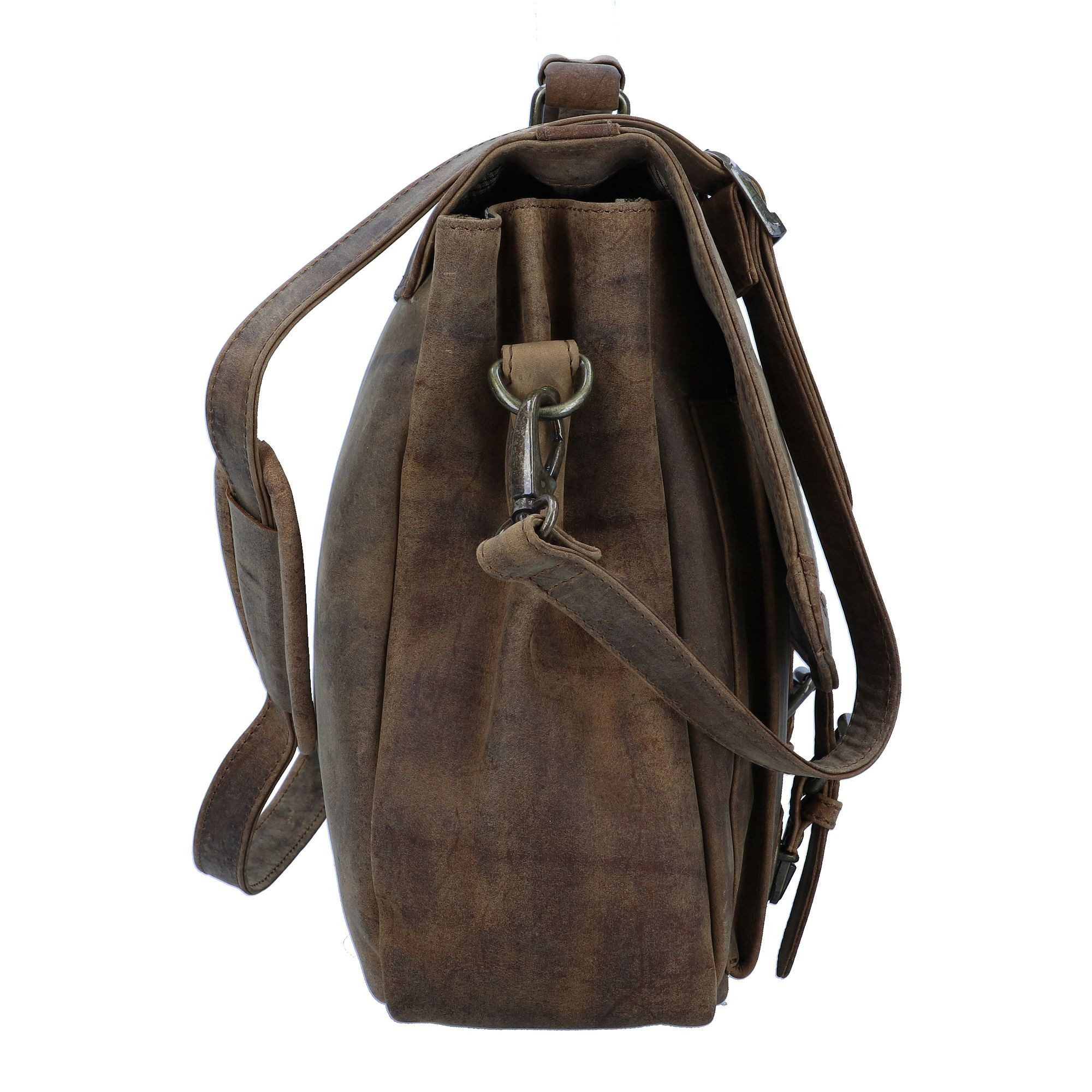 Harold's Aktentasche Antic, Leder