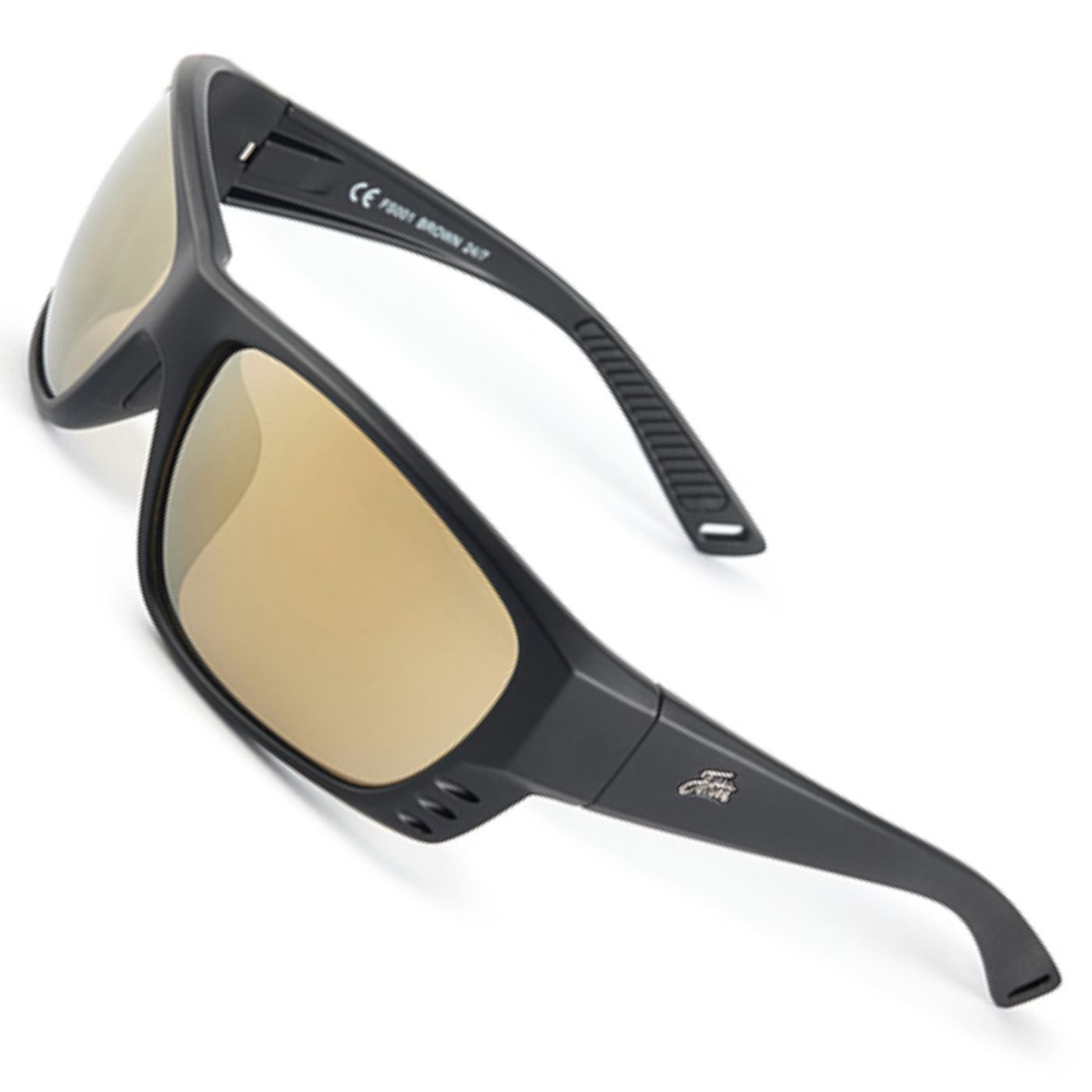 fortis Sonnenbrille Fortis Finseeker Brown 247 Gold Xblok - Polarisationsbrille