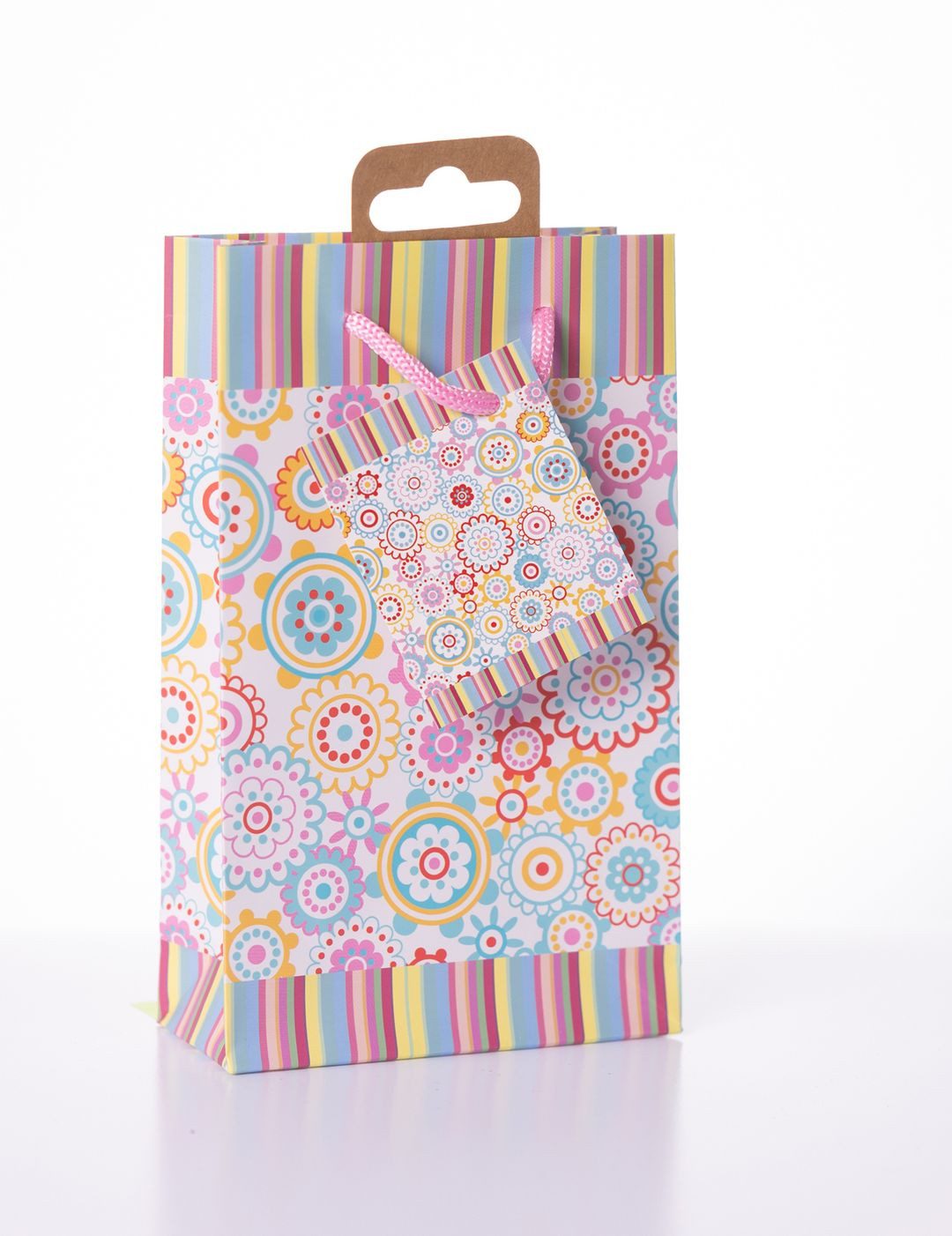 laro Geschenkbox Premium Kleine Geschenktüten Mandala Geschenktaschen Mini 10-100 Stk (10 St) – Bild 5 von 5