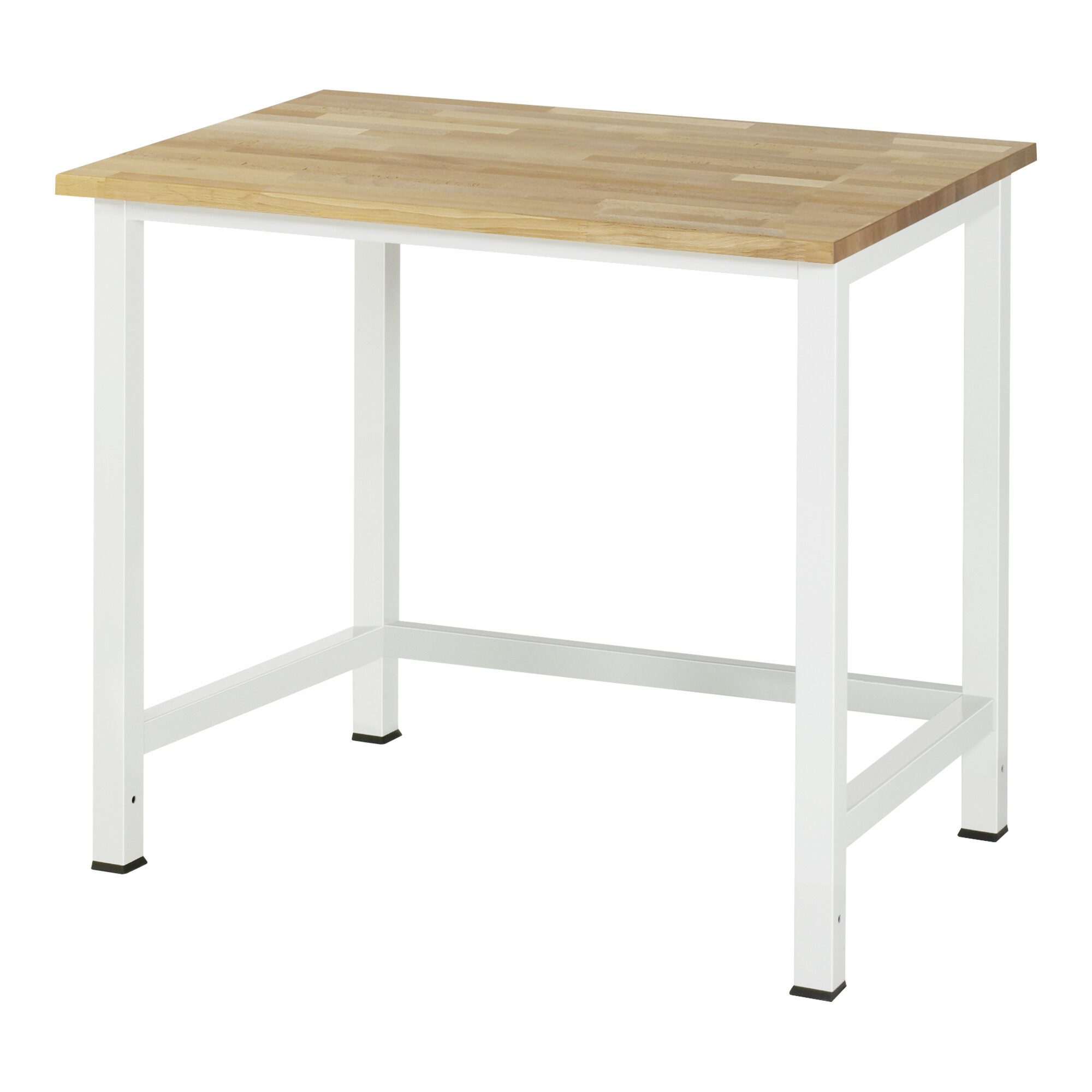 RAU Werkbank Rau Werktisch Buche-Massiv-Platte BxTxH 1000x800x825 mm