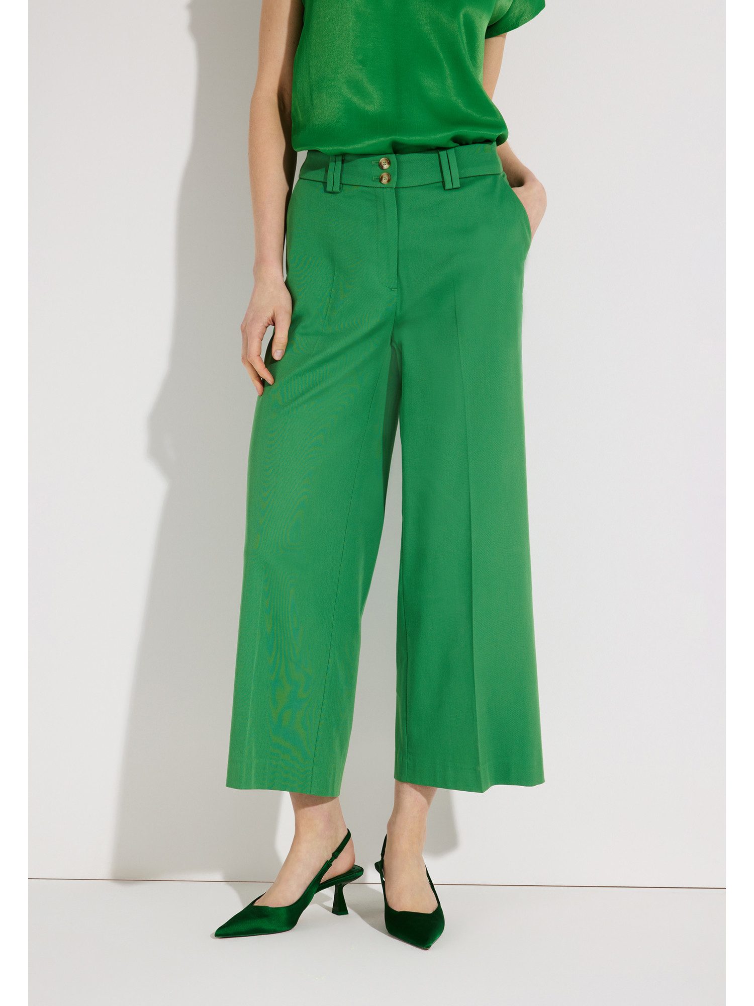 MORE&MORE Culotte weite, verkürzte Anzughose günstig online kaufen