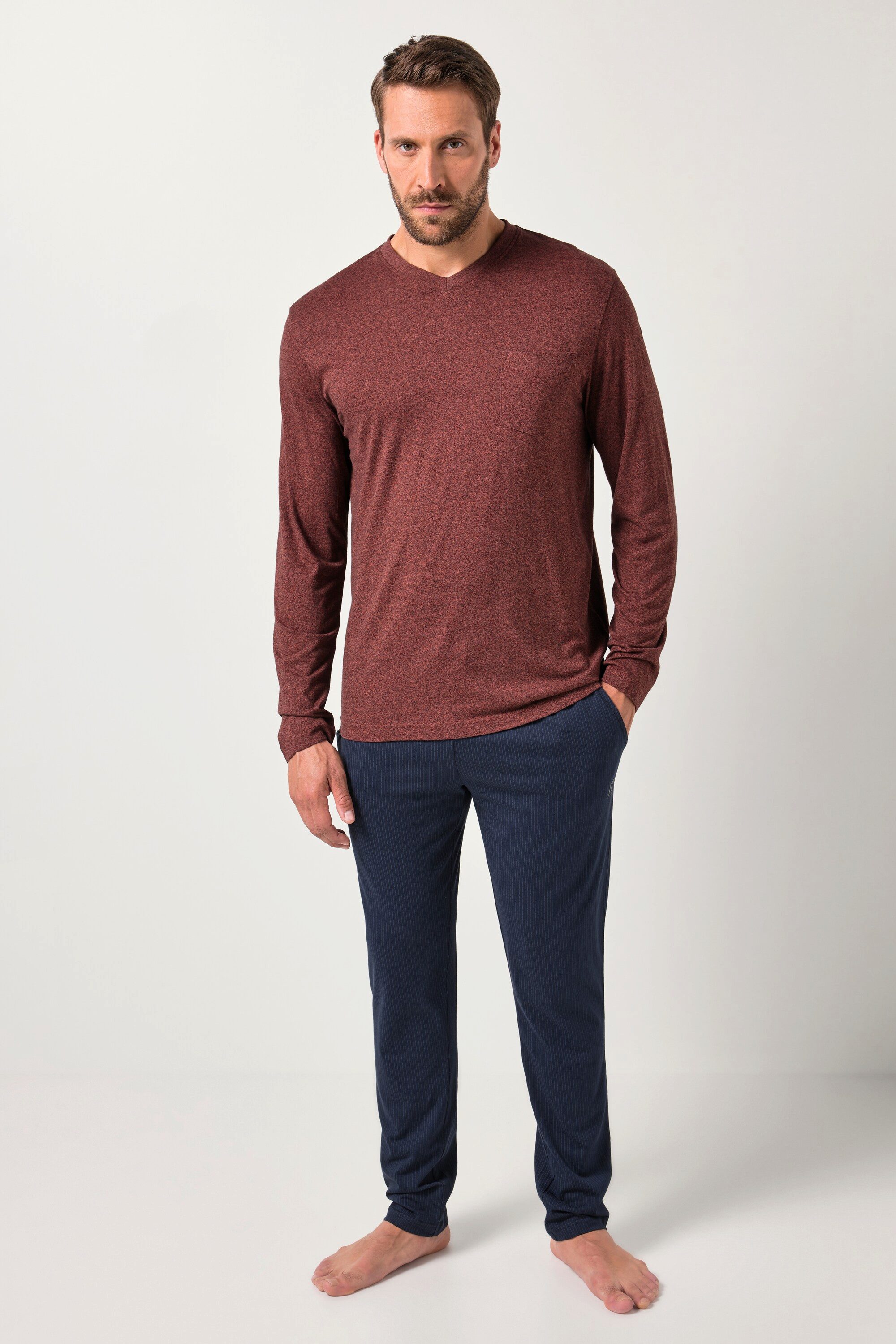 JP1880 Schlafanzug JP1880 Schlafanzug Homewear Zweiteiler bis 8 XL günstig online kaufen