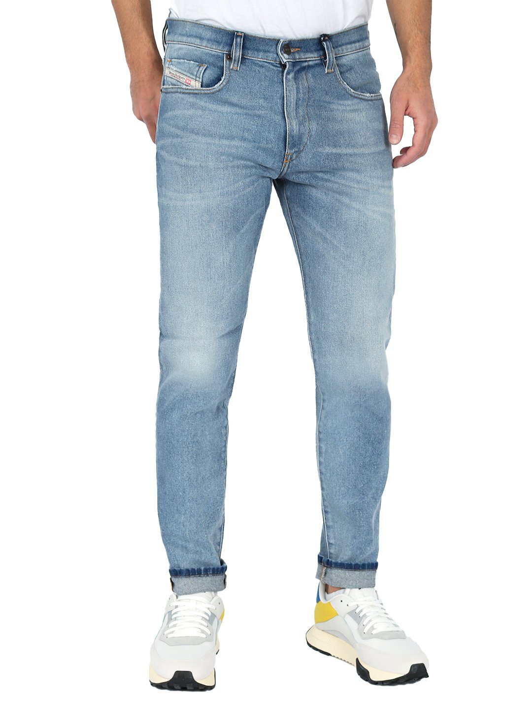 Diesel Slim-fit-Jeans Stretch Hose - D-Strukt R09IW - Длина:32