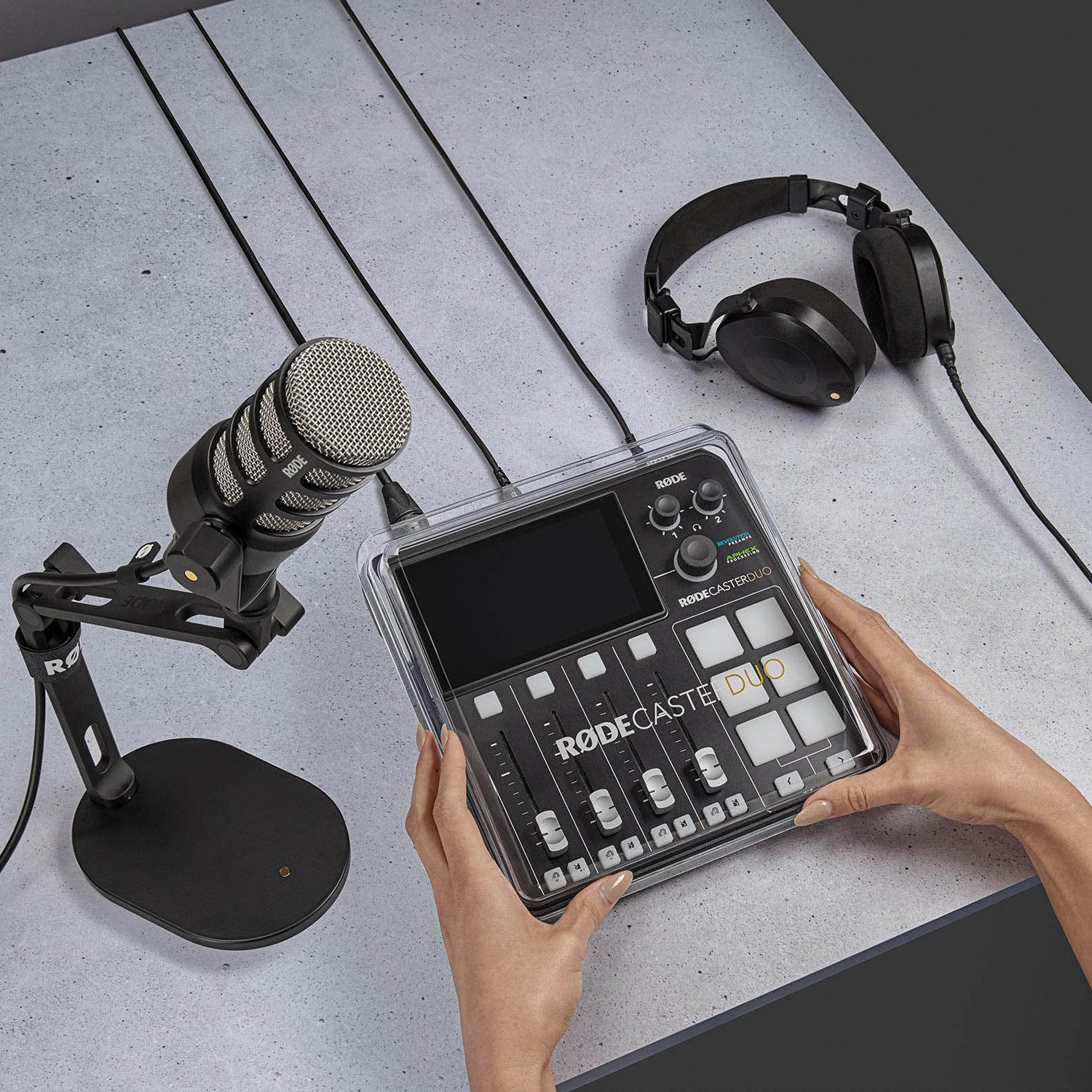 RØDE Mischpult Rode Rodecover Duo Schutz-Abdeckung für Rodecaster Duo, (vielseitig, Abdeckung)