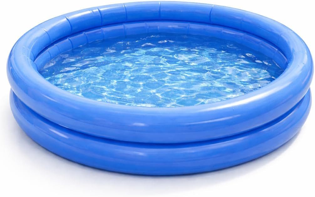 TK Gruppe Pool Aufblasbarer Pool rund – Aufstellpool Gartenpool aus PVC