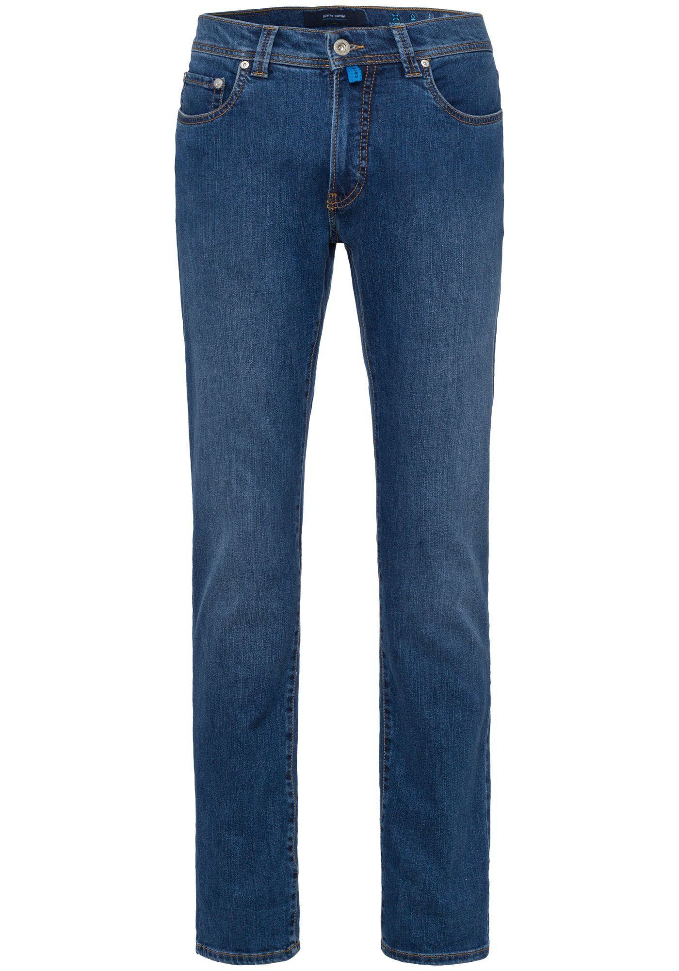 ocean 5-Pocket-Jeans Tapered Pierre Futureflex blue Lyon Cardin stonewash