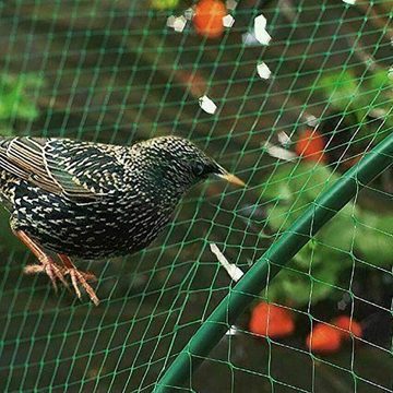 Provance Schutznetz 4 Stück Vogelnetze 4 x 5 m Vogelschutznetz Vogelabwehr Laubschutznetz, (Set), Vogelschutznetz