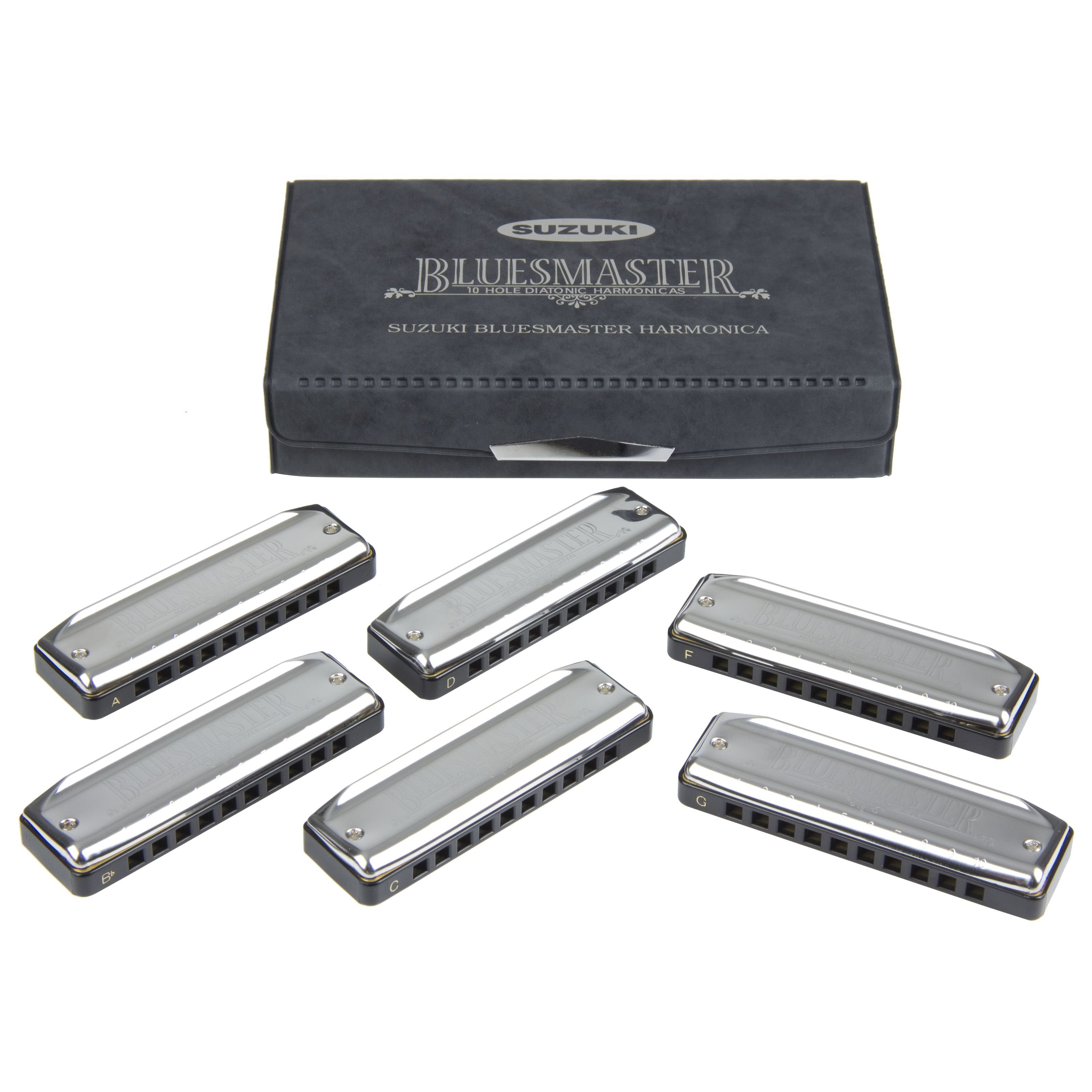 SUZUKI Mundharmonika, Bluesmaster Harp Set, Mundharmonikas, Sonstige Mundharmonikas, Bluesmaster Harp Set - Mundharmonika