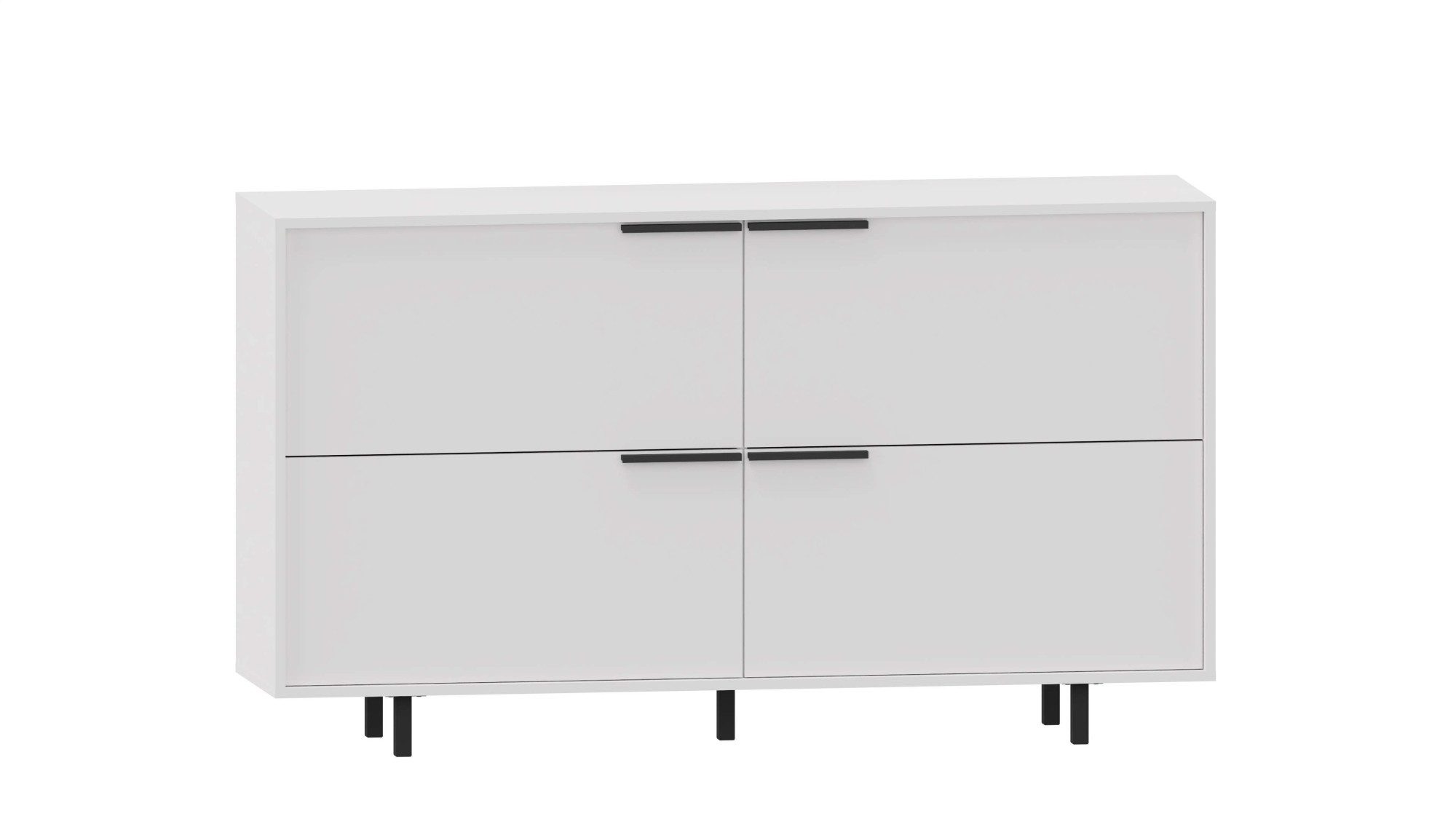 OTTO home Sideboard Dinant, Kommode, mit 4 Klappen, Breite 150 cm