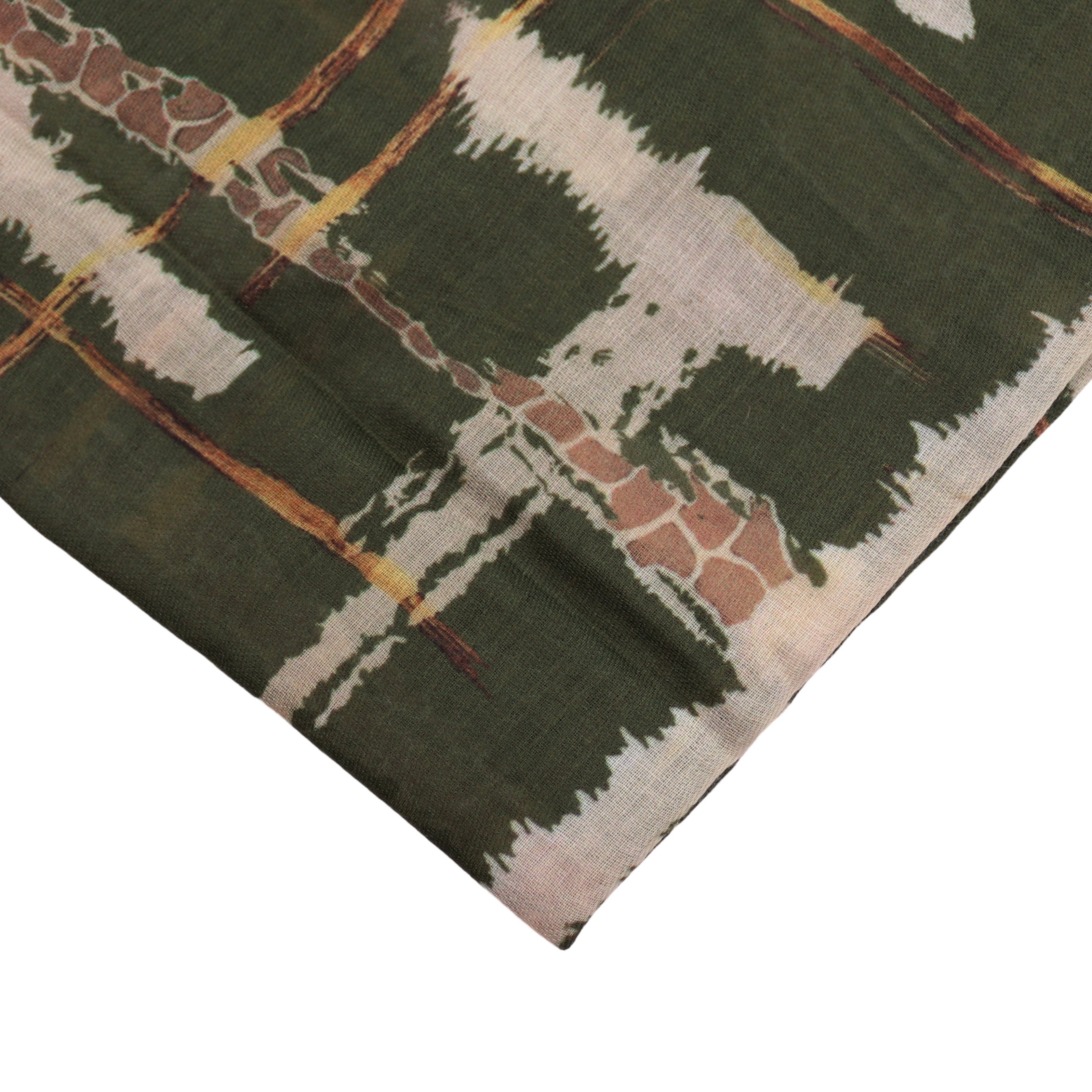 MIRROSI Loop Damen Schal Weich aus 100% Viskose Groß, Schlauchschal, Abstraktmuster, (ca.60x80cm, zweimal um den Hals wickelbar), Damen Halstuch Stola ideal für – Bild 4 von 4