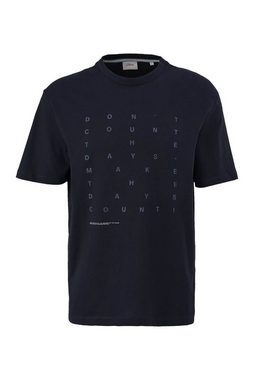 s.Oliver T-Shirt Casual mit modernem Aufdruck
