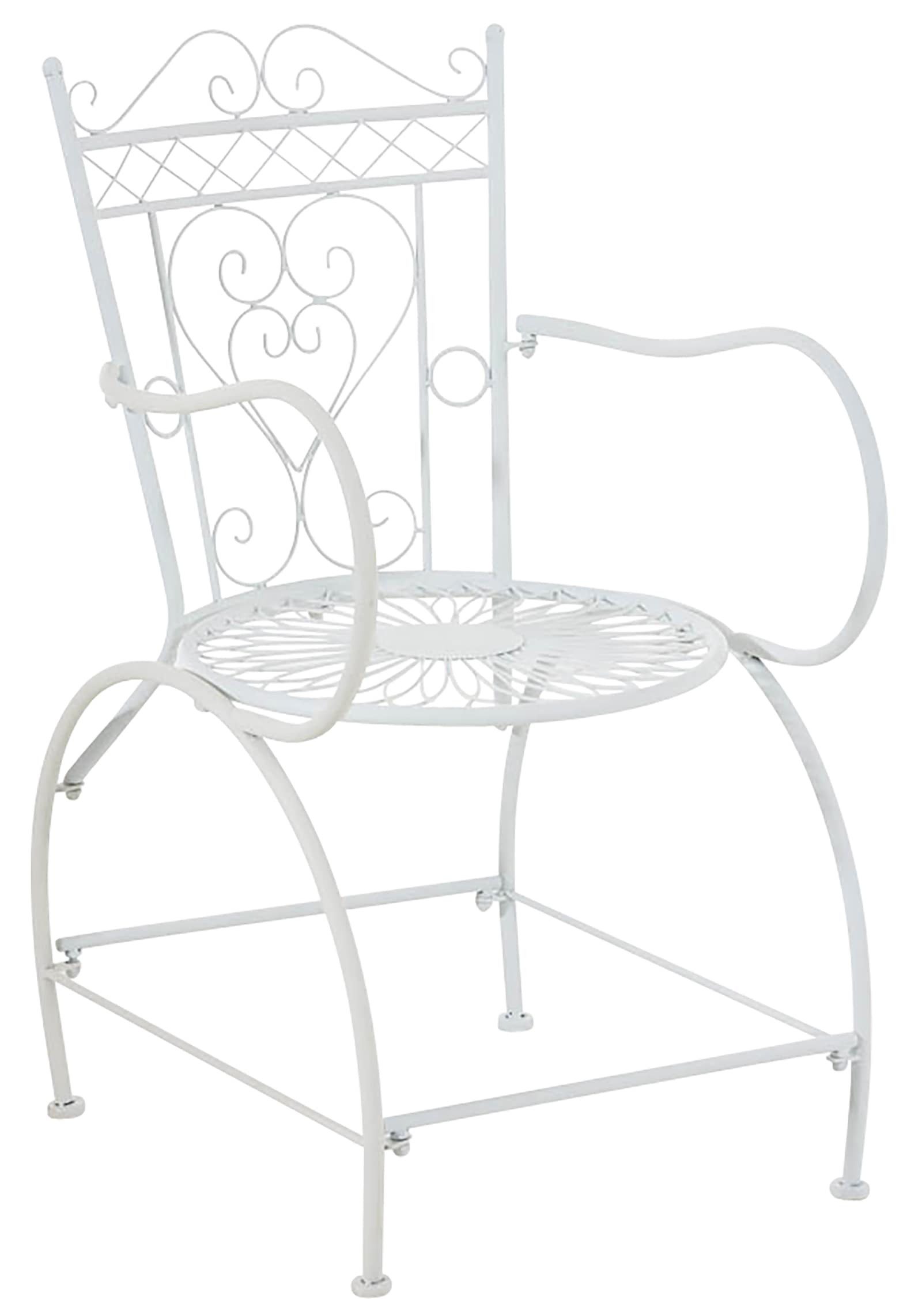 CLP Gartenstuhl Sheela (2er Set, 2 St), handgefertigt, mit Armlehnen