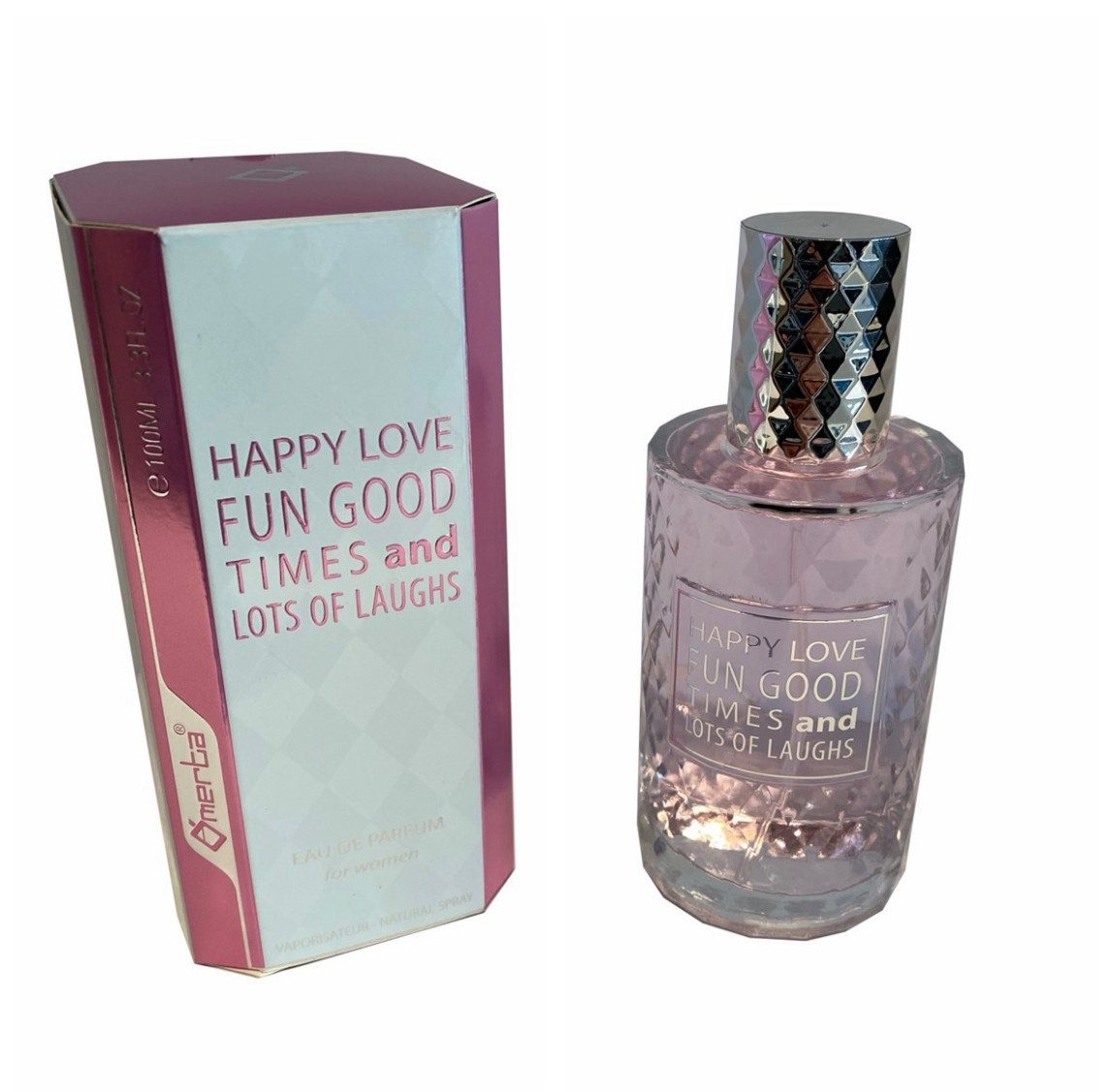 Eau de Parfum Omerta Damenparfüm Duftzwilling 100ml EDP Happy Love Fun Good