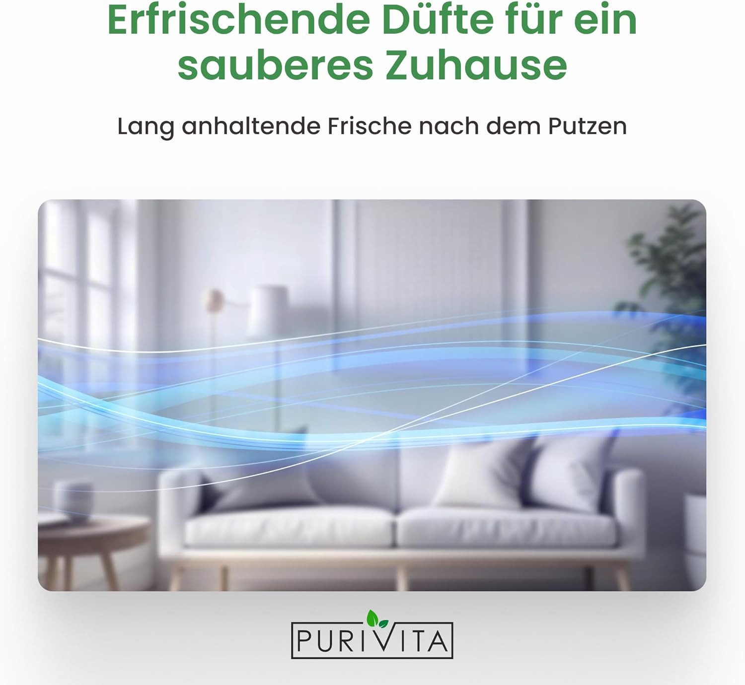 Purivita PURIVITA® Reinigungsmittel für Saugwischer [1L] Konzentrat Fussbodenreiniger