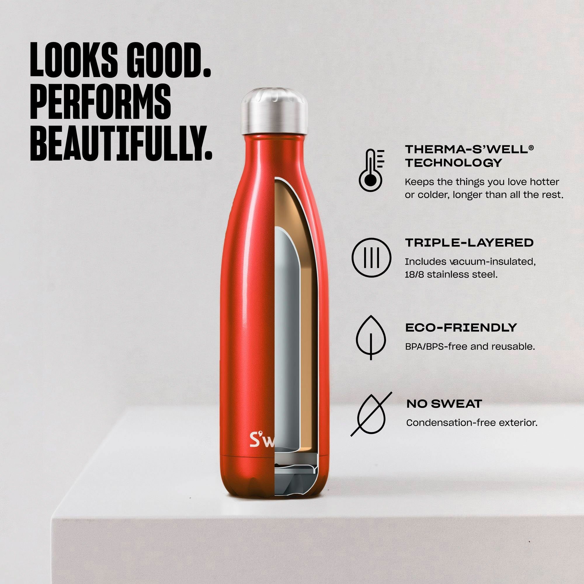 S'well Isolierflasche S'well Topaz, 750 ml