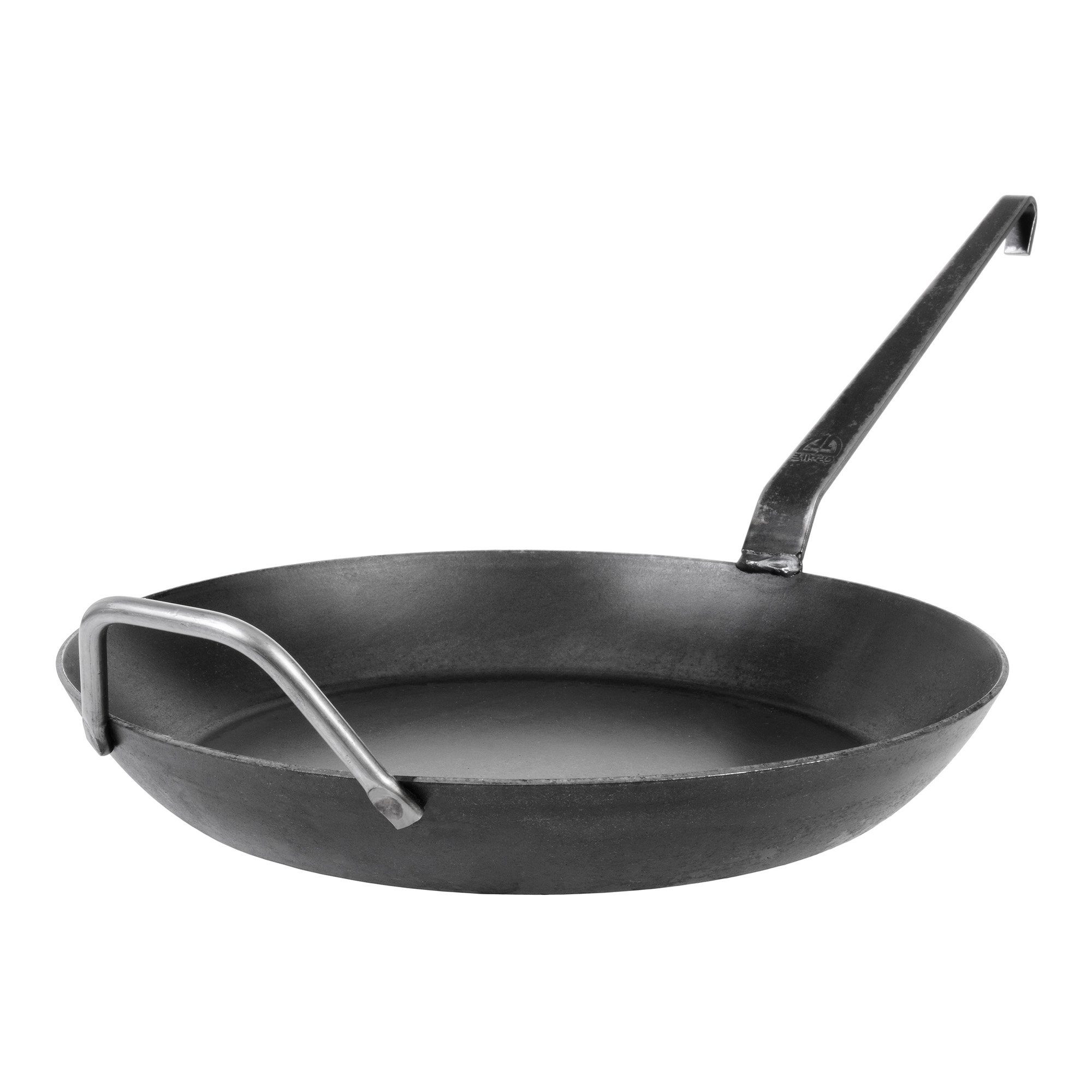 GRÄWE Bratpfanne Bratpfanne mit Hakenstiel, glatt, extra hoher Rand