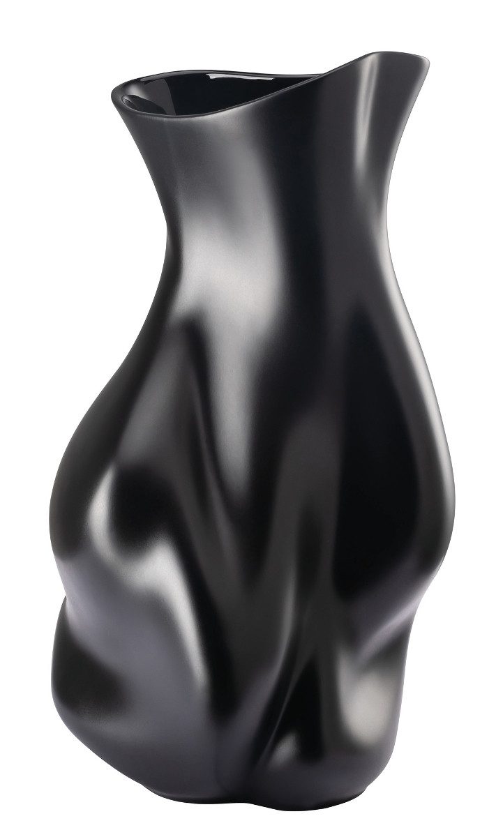 Rosenthal Dekovase Blown 2nd Edition Schwarz matt Vase 30 cm (Vasen)