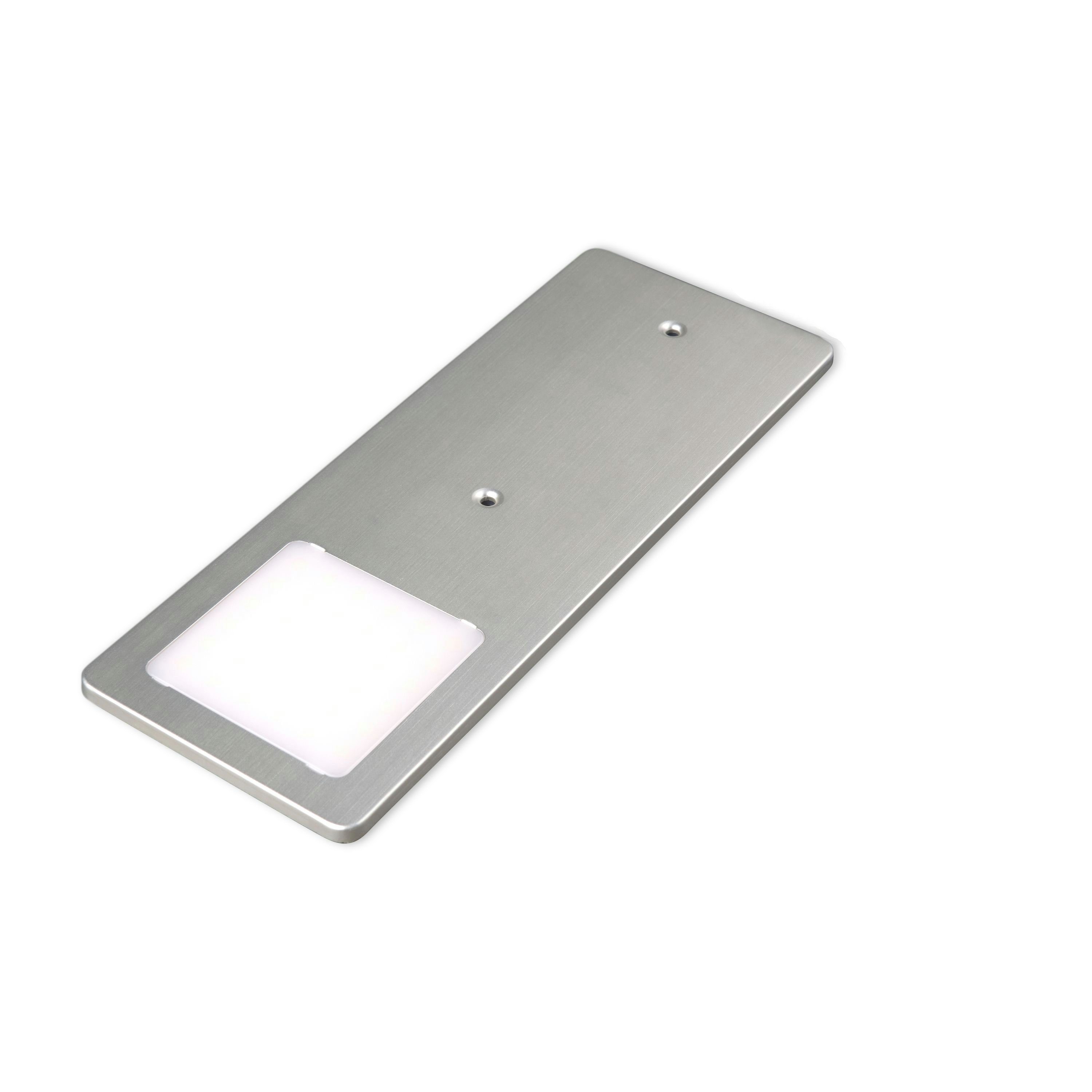 kalb LED Unterbauleuchte LED Unterbauleuchten silber 5W- sehr flache Küchenleuchte, 1er Set neutralweiß, neutralweiss
