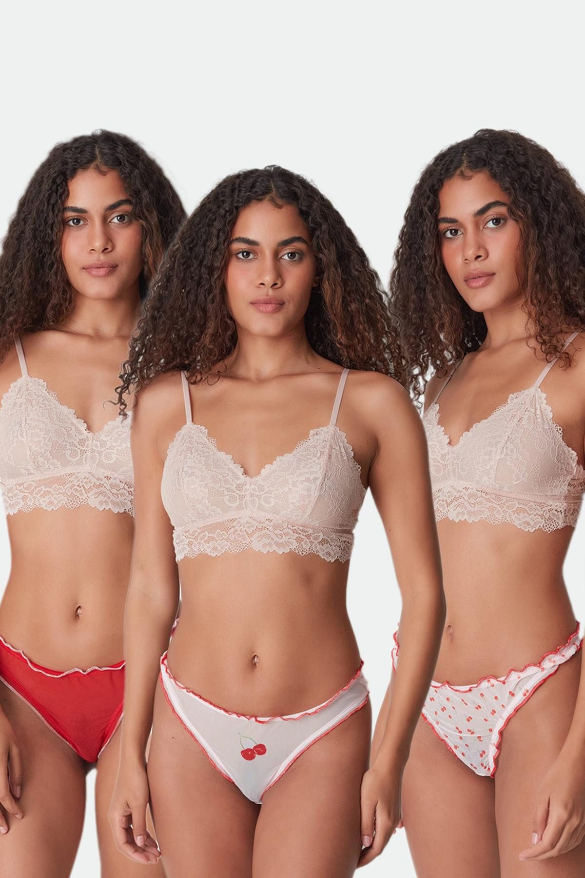 String 3er-Pack Tanga 582