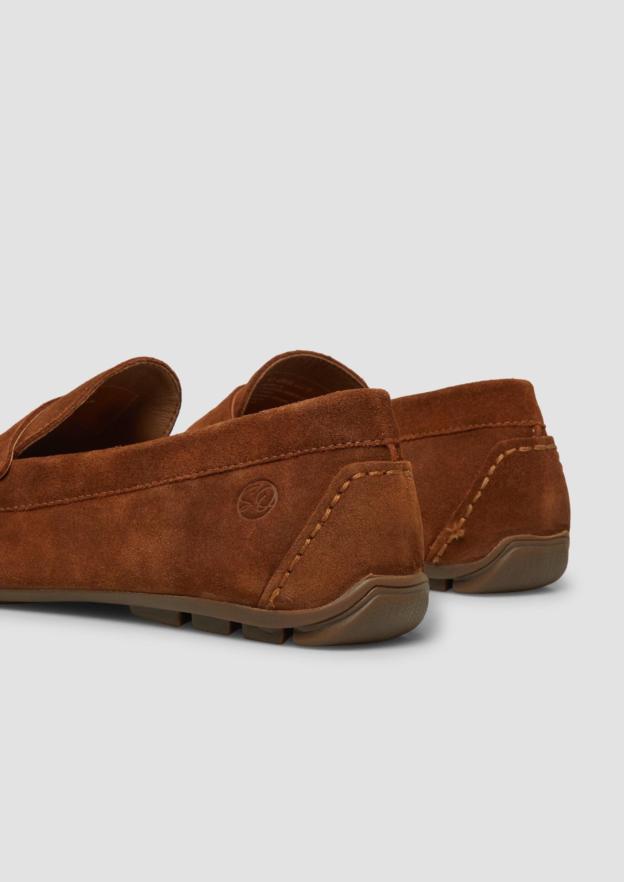 s.Oliver Slipper Schnürschuh Elegante Loafer aus Leder