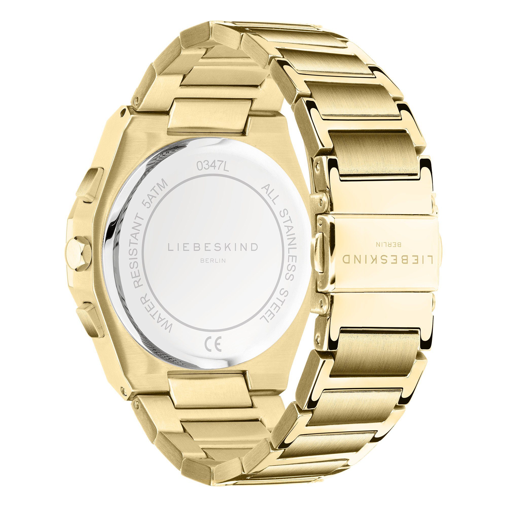 Liebeskind Berlin Quarzuhr The Classic Chronograph Edelstahl – Bild 4 von 5