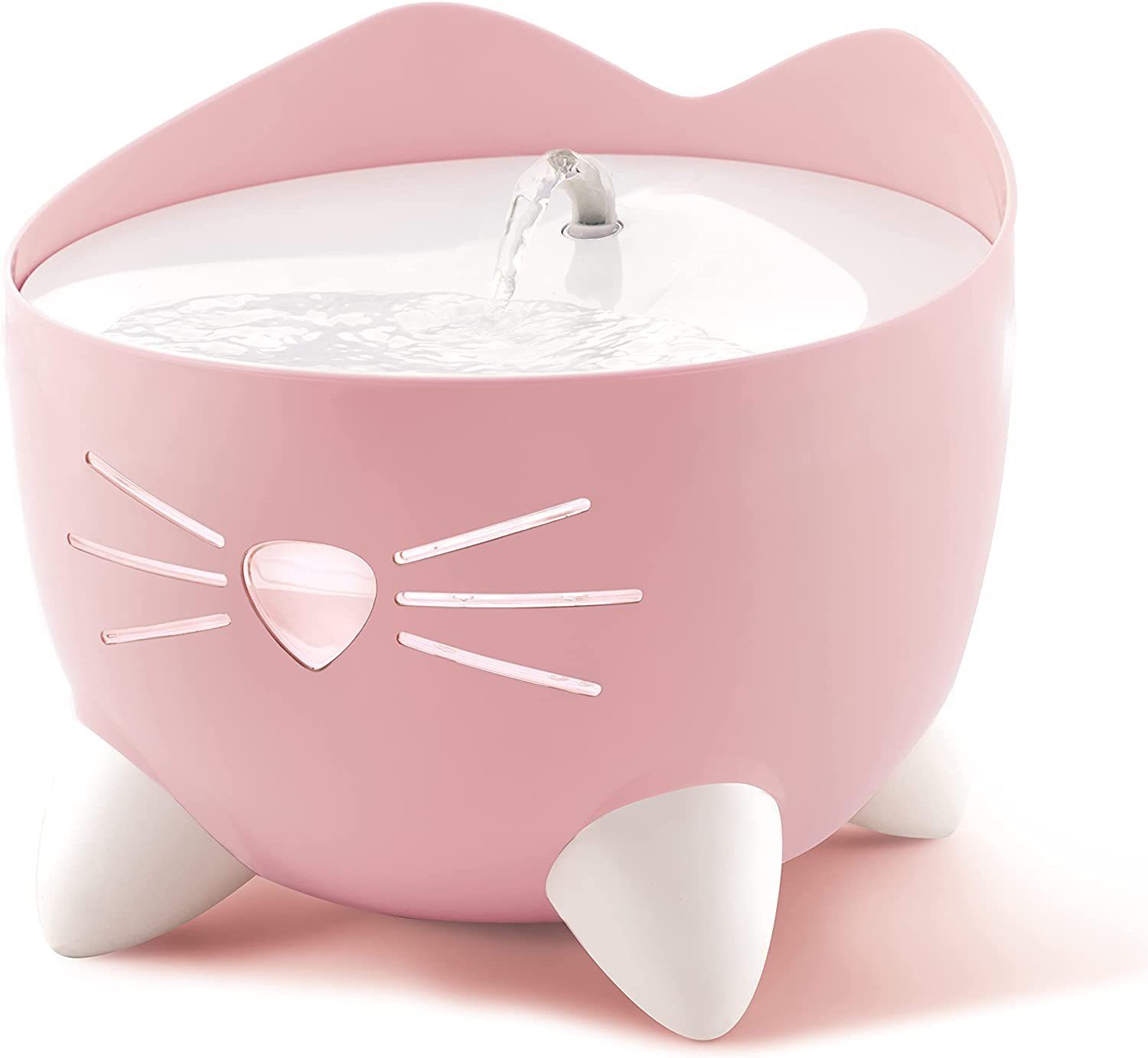 Catit Trinkbrunnen PIXI Trinkbrunnen für Katzen, 2,5L, pink