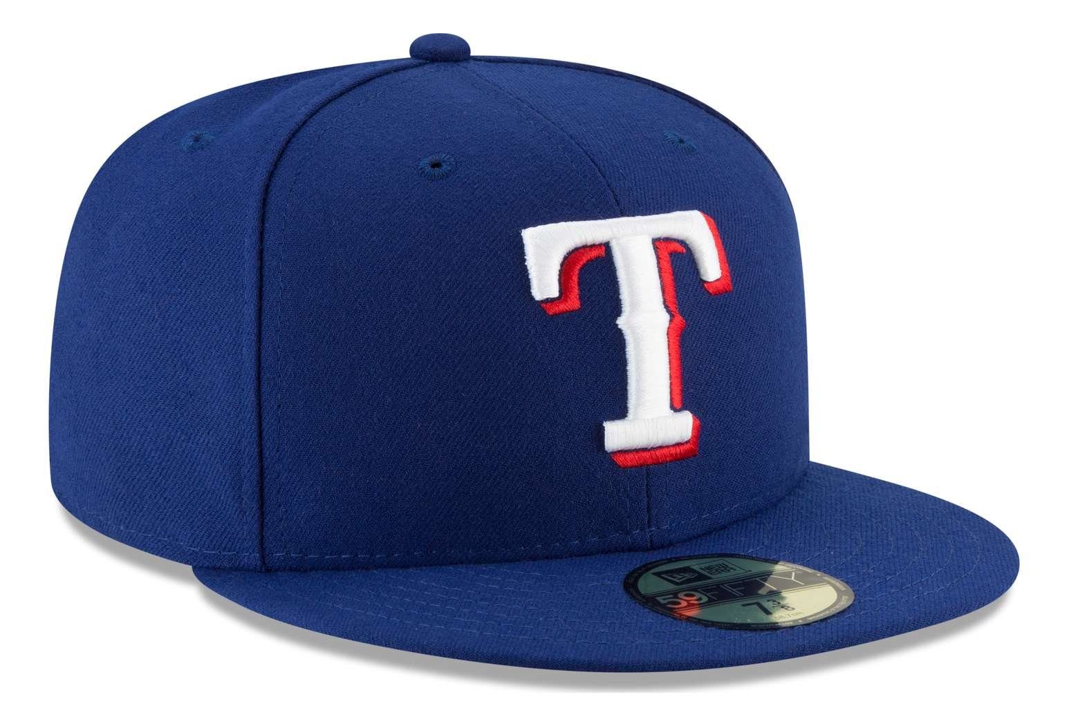 Sport Caps New Era Baseball Cap MLB Texas Rangers Authentic Collection