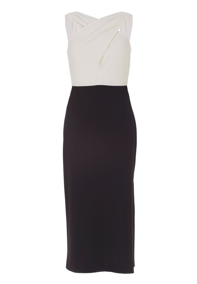Cocktailkleid Swing  - Kleid - Midikleid - Figurbetontes Kleid - Crepe Jersey