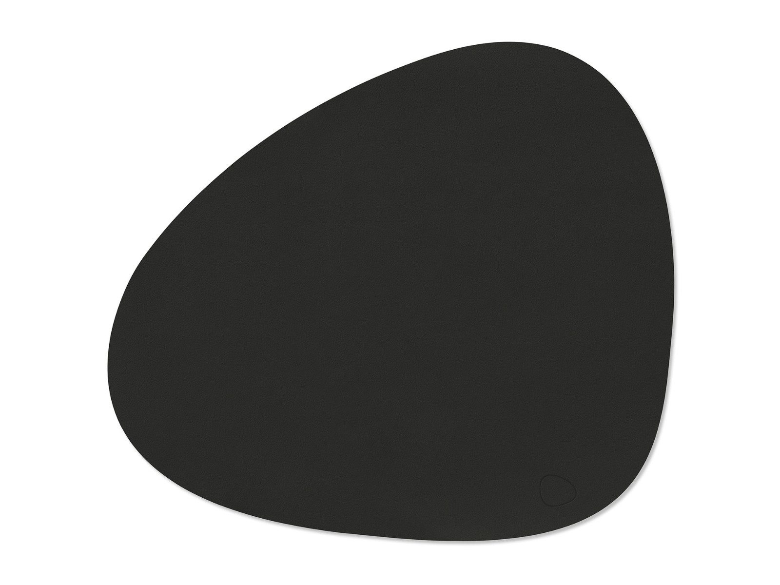 LIND DNA Platzset Nupo Tischset Curve L black ink 37x44cm