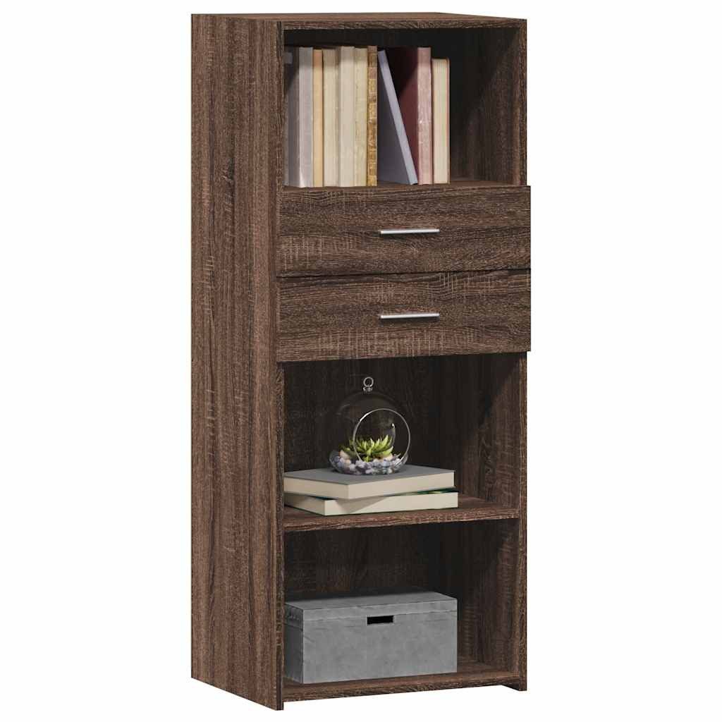 vidaXL Highboard Highboard Braun Eichen-Optik 50x42,5x124 günstig online kaufen