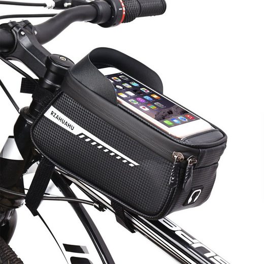 Sross Fahrradtasche »Fahrrad Rahmentasche Wasserdicht - Fahrrad Handyhalterung ideal zur Navigation - Fahrradtasche Rahmen, Fahrrad Handytasche, Fahrradzubehör«