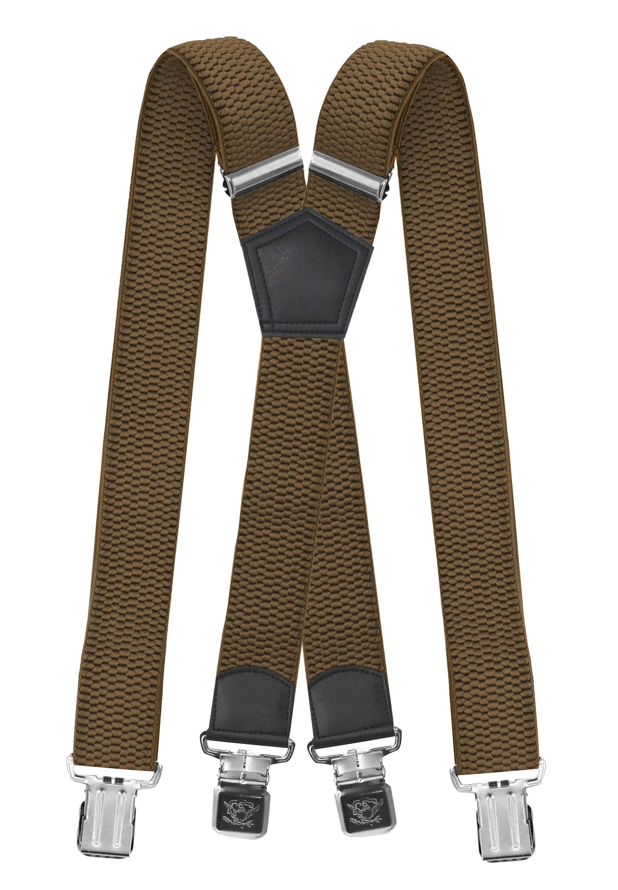 Fabio Farini Hosenträger 4cm Breites X-Design günstig online kaufen