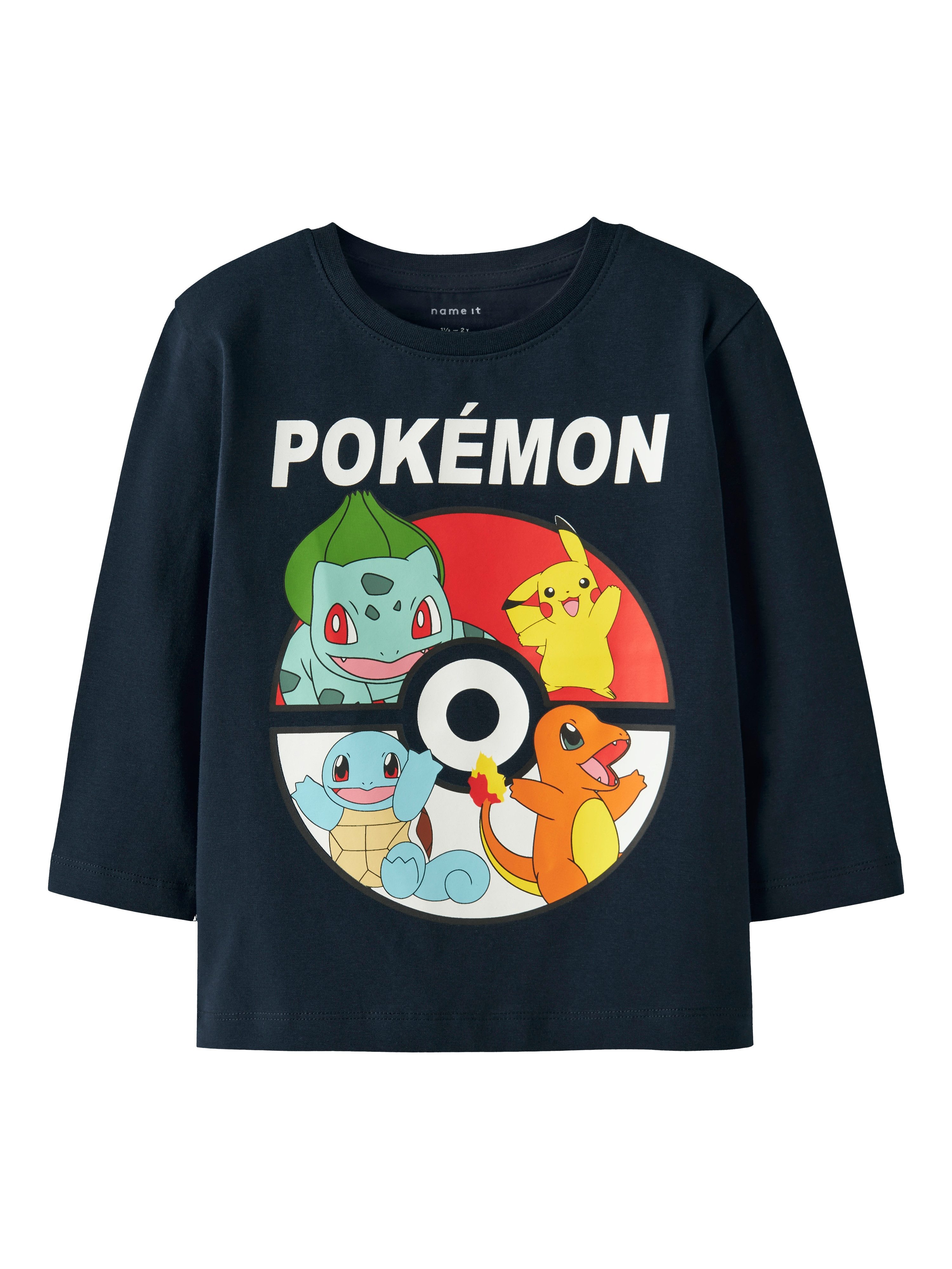 T-Shirt NMMJUICE POKEMON LS NREG TOPBOX NOOS SKY