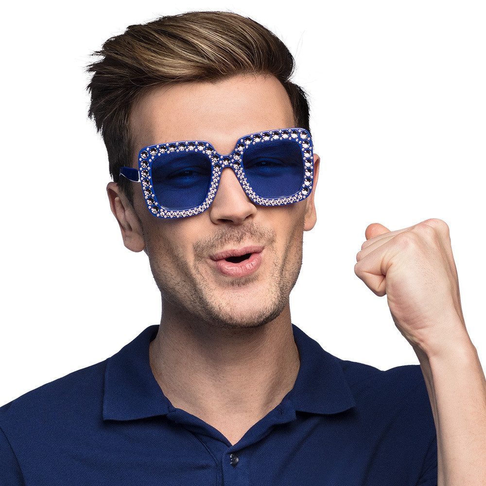 Boland Verkleidungsmaske Partybrille 'Bling Bling', Auswahl