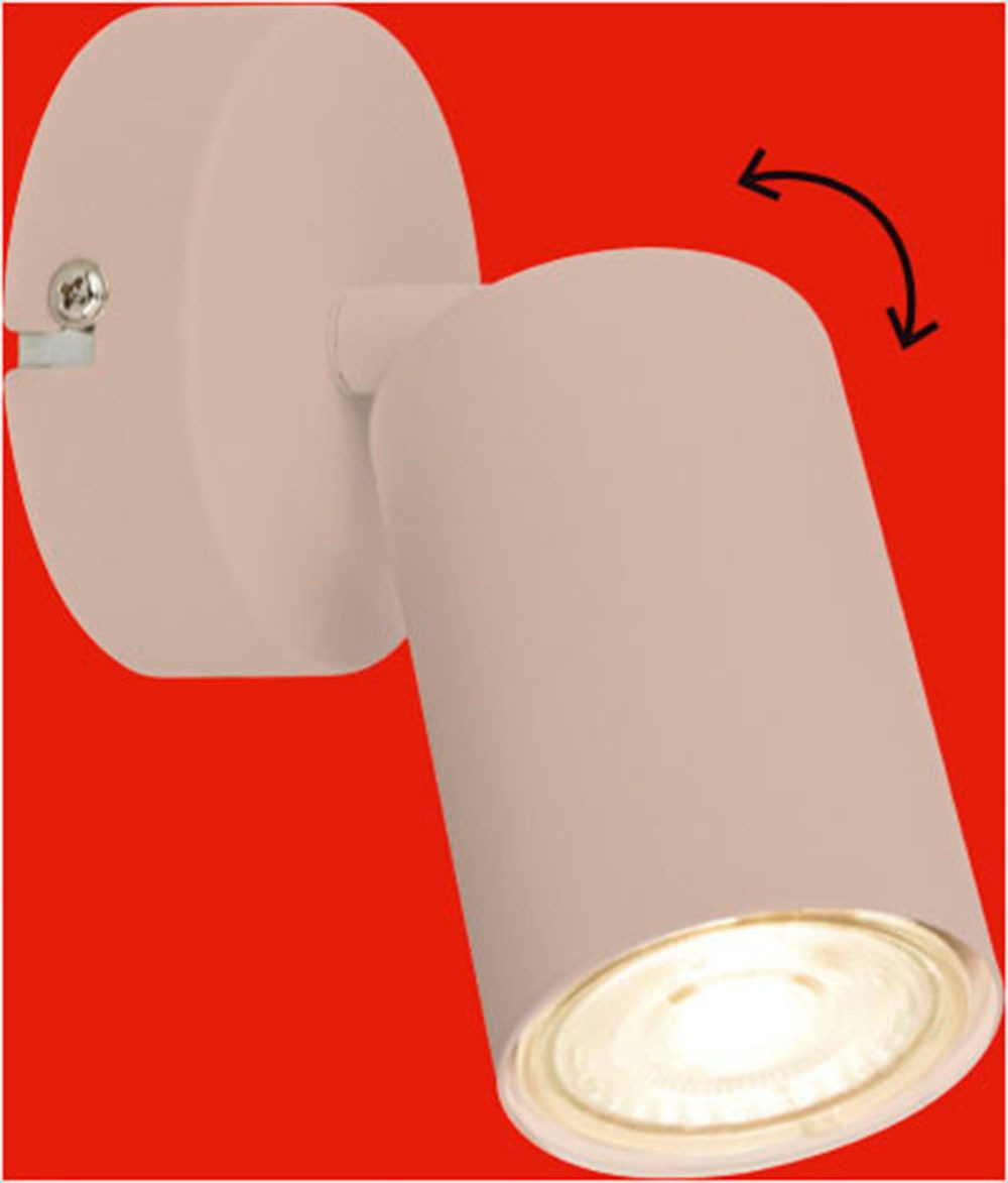 Briloner Leuchten LED Deckenspot TIB, ohne Leuchtmittel, 8x8,5 cm, Wohnzimmer, Schlafzimmer, Flur, Büro