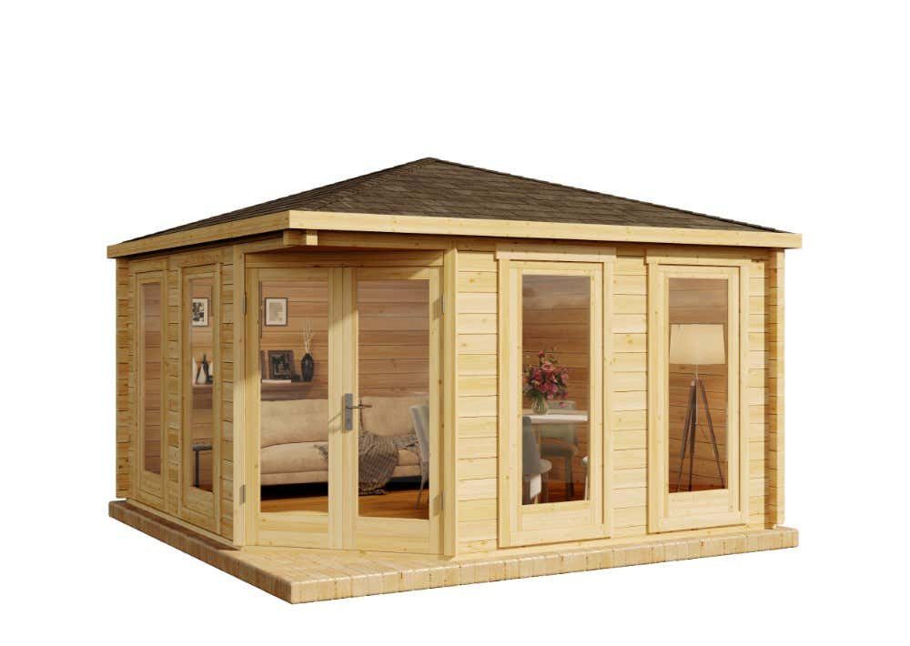 Alpholz Gartenhaus 5-Eck Maja ISO, BxT: ...