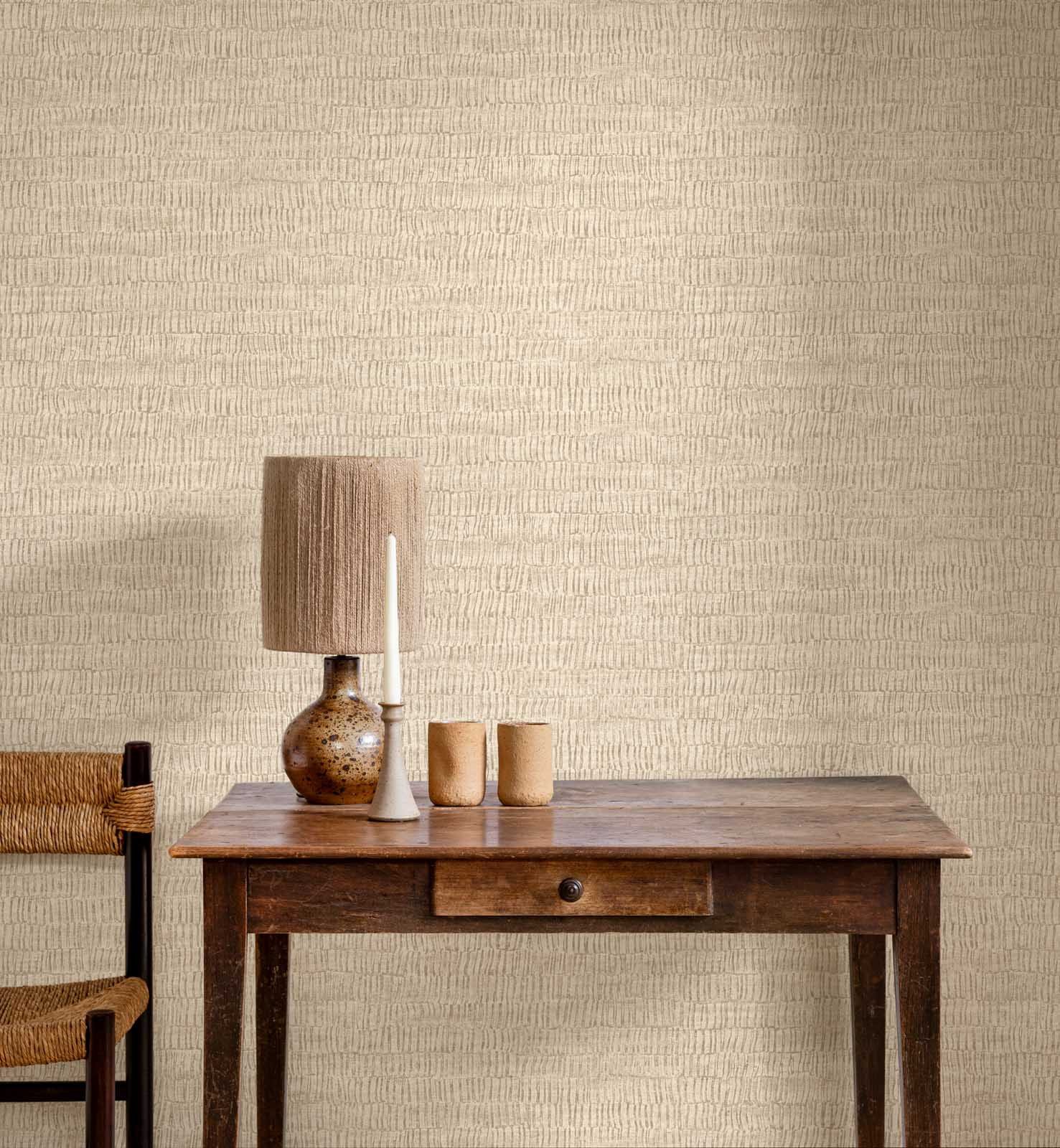 Rasch Vliestapete Abstrakt Holz Optik Beige günstig online kaufen