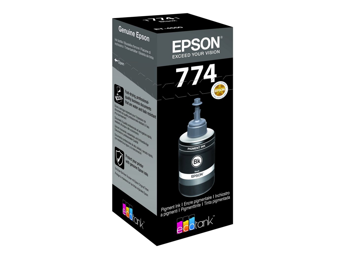 Thumbnail - Epson EPSON T7741 Schwarz Nachfülltinte Tintenpatrone