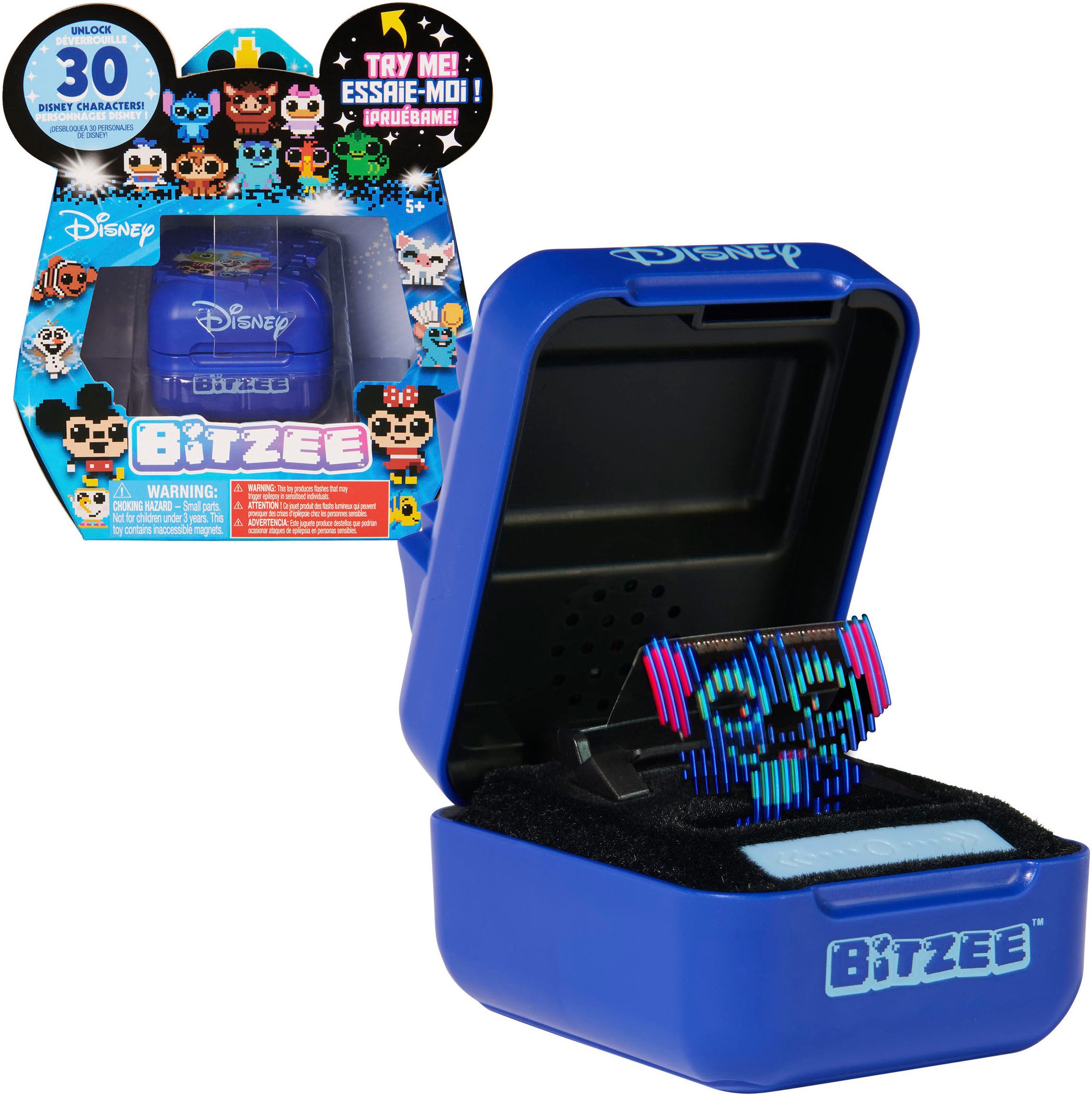 Spin Master Spielfigur Disney Bitzee - Digitales Interaktives Haustier, blau