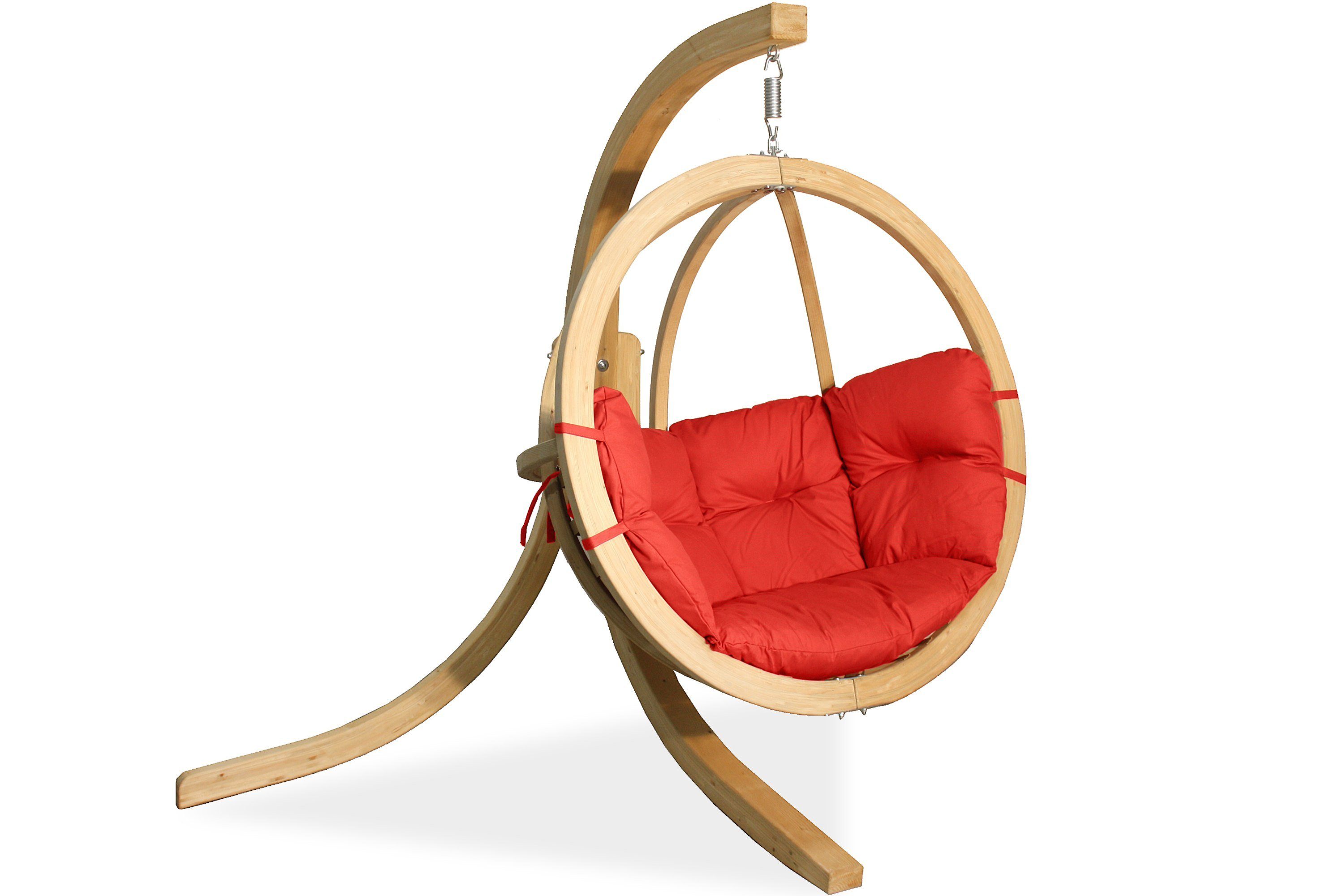 KONSIMO® Hängesessel HIGLO Hängesessel mit Gestell (Hängesessel mit Gestell), hergestellt in der EU,PUR-Schaum im Kissen
