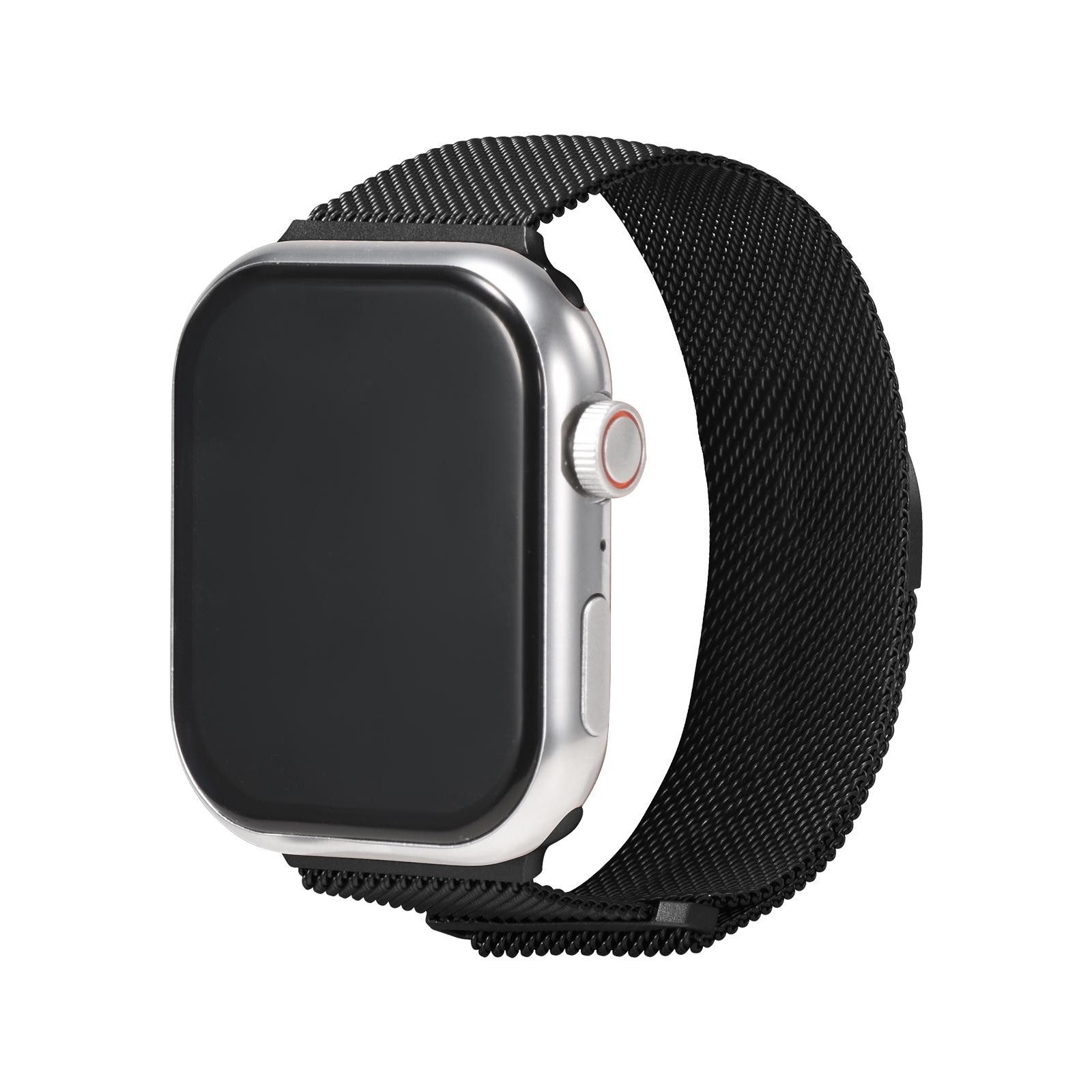 CoolGadget Smartwatch-Armband Fitnessarmband aus Edelstahl iWatch, für Apple Watch 1 2 3 4 5 6 7 8 9 10 11 SE 1 2 3 38 40 41 42 mm