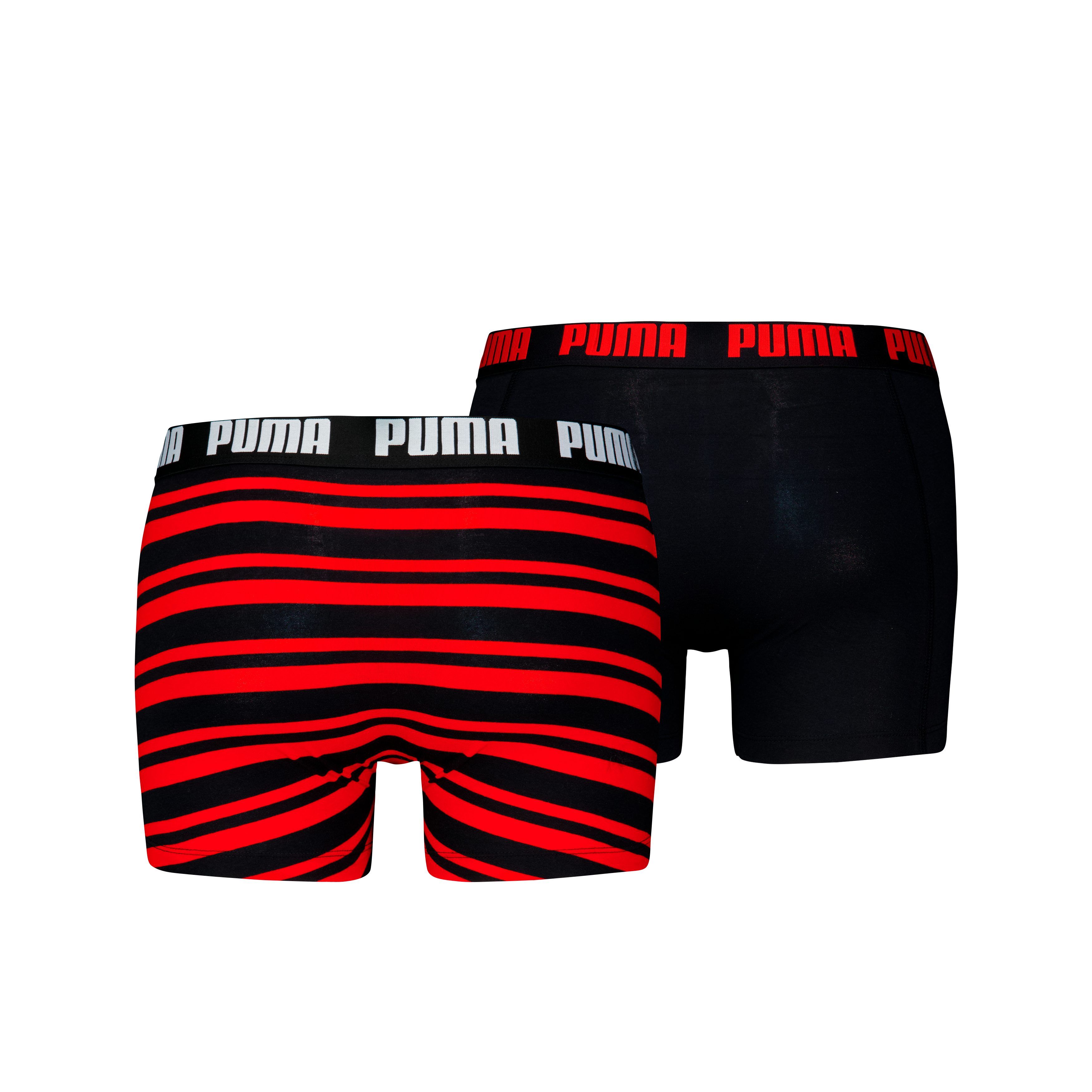 PUMA Boxershorts PUMA MEN EVERYDAY PLACED LOGO BOXERS 2P (2er Pack) mit Logo Webbund – Bild 5 von 5