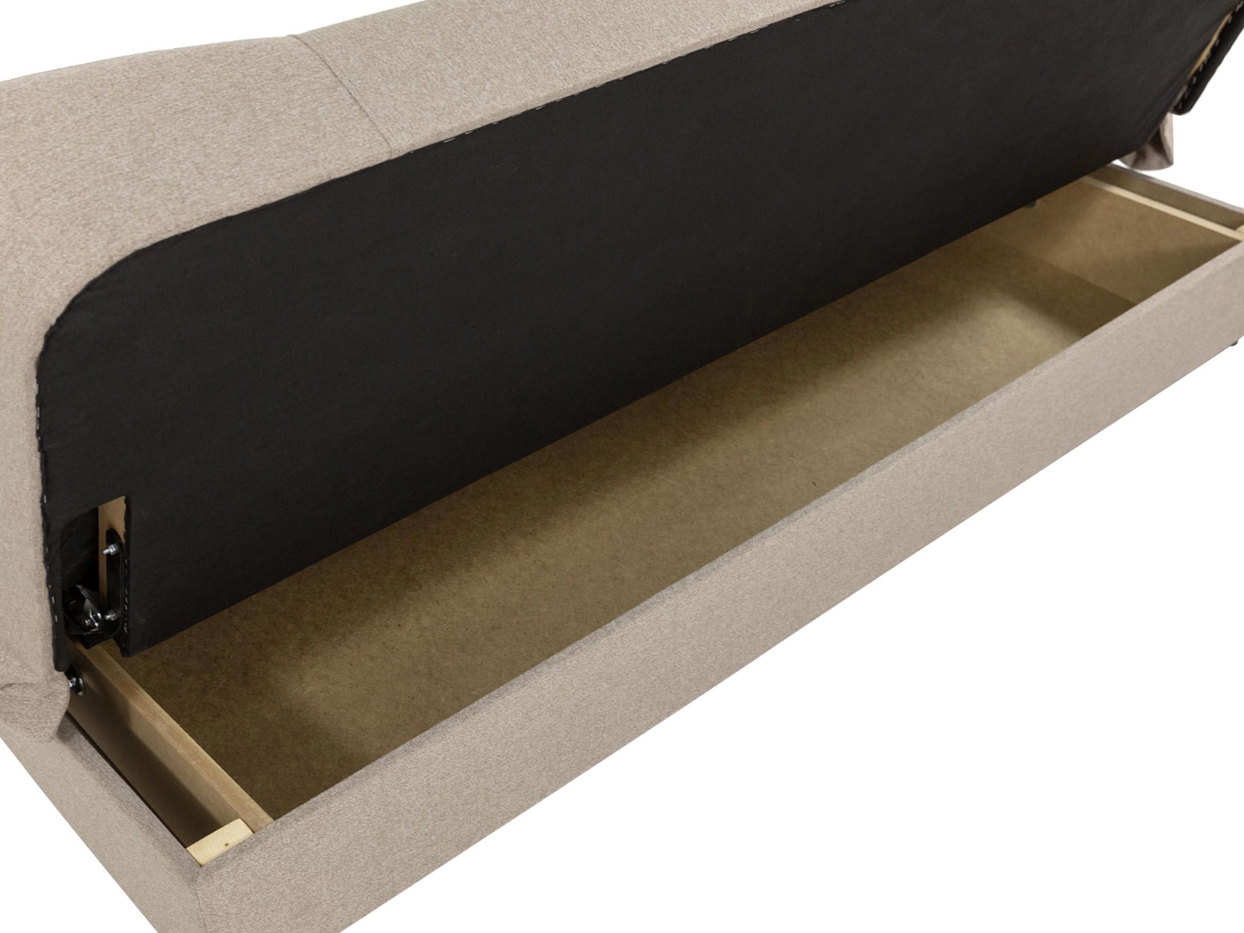 MIRJAN24 Schlafsofa Jonas, mit Bettkasten und Schlaffunktion, zwei Kissen, Wellenfeder