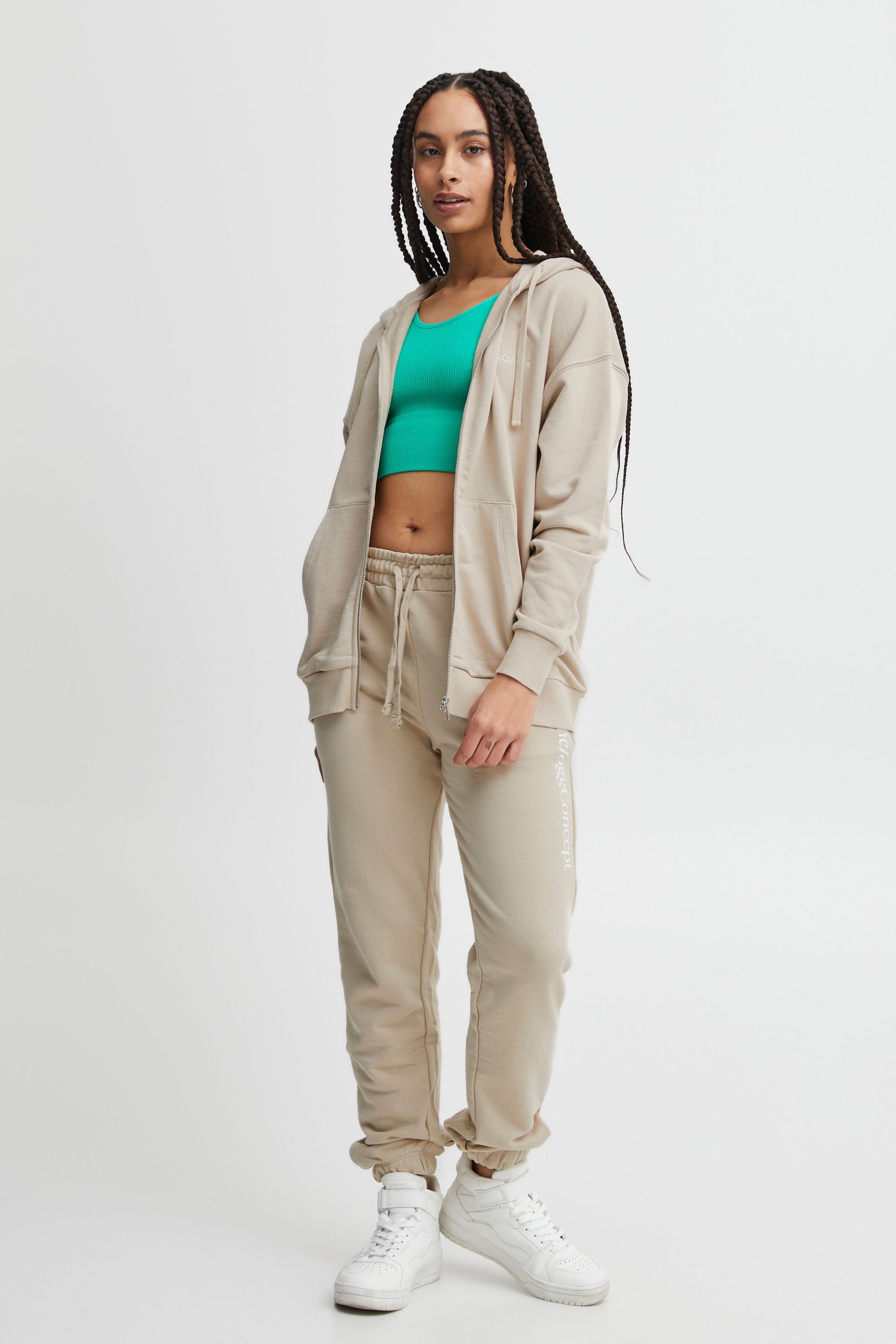 TheJoggConcept Kapuzensweatjacke JCSAFINE SWEAT CARDIGAN - günstig online kaufen