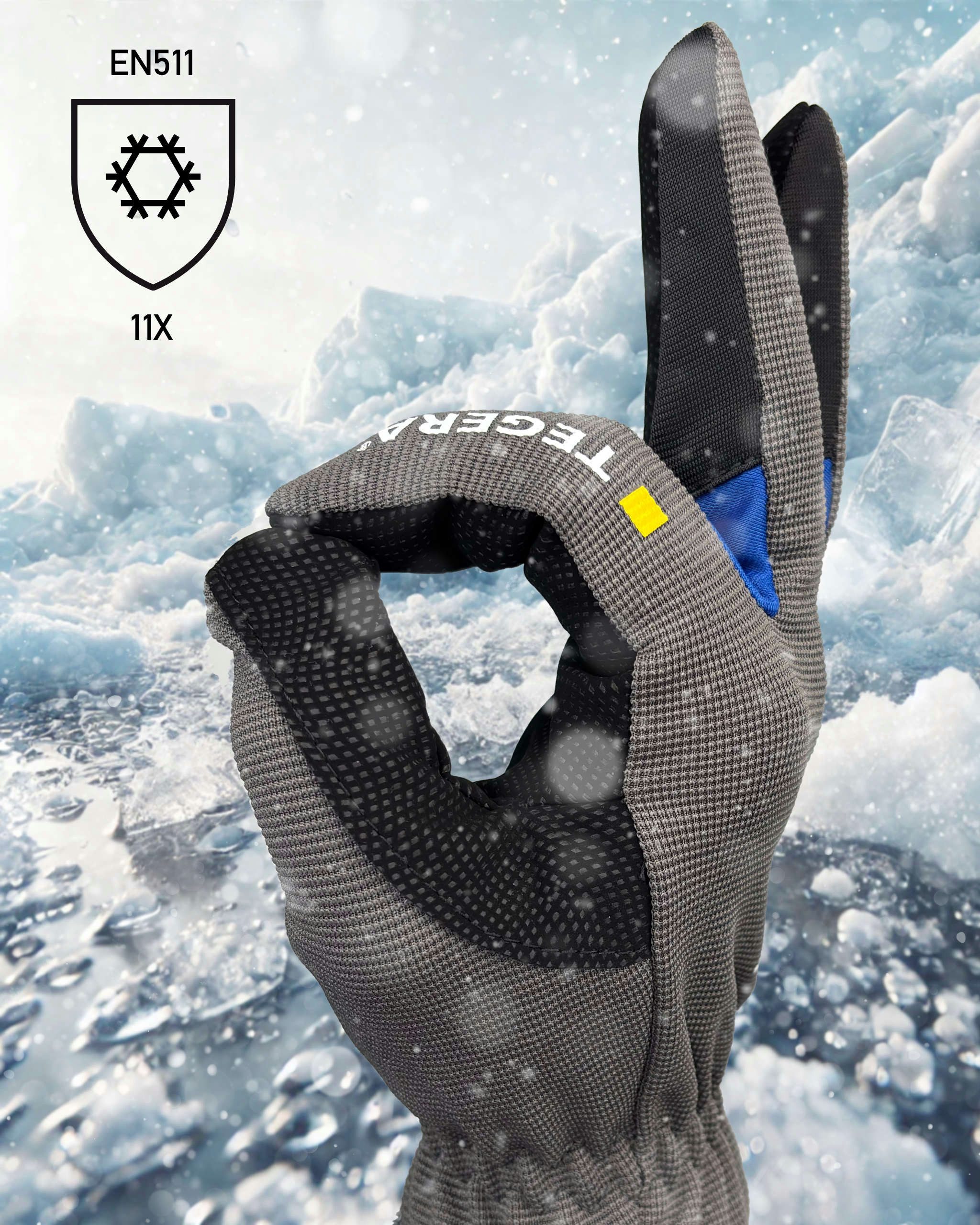 TEGERA® Winter-Arbeitshandschuhe Tegera 417 Winter-Arbeitshandschuhe (1 Paar) Winter-Arbeitshandschuh